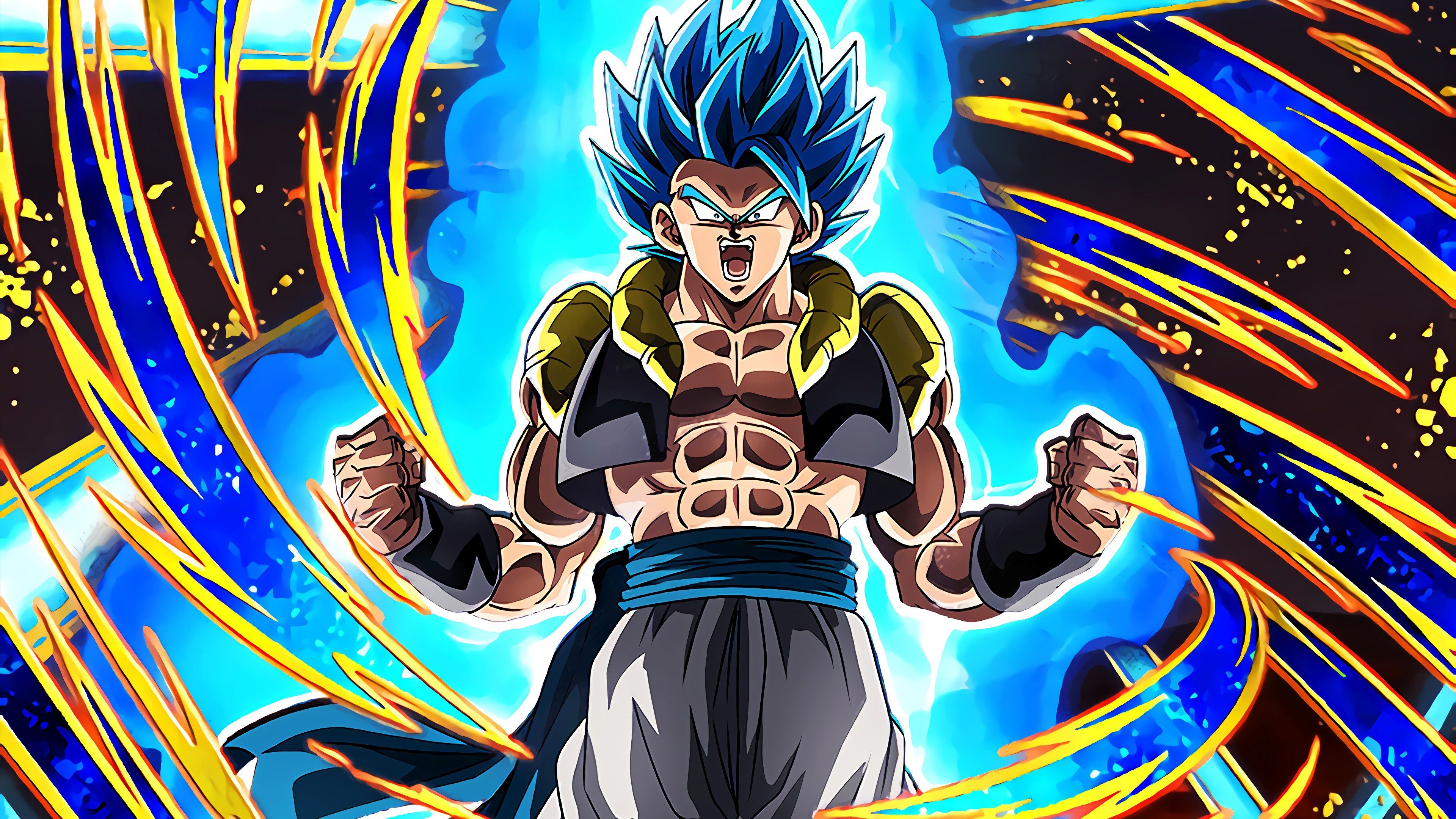 Gogeta Super Saiyan Blue Dragon Ball Super Wallpaper 4k Ultra HD ID: 3043