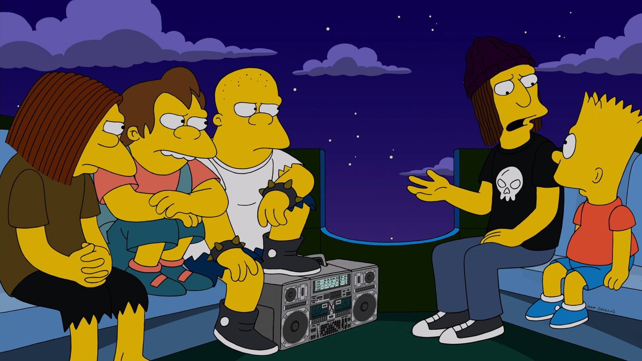 Los Simpson, Los Simpson, Bart Simpson Fondo de pantalla HD | Destello de papel tapiz