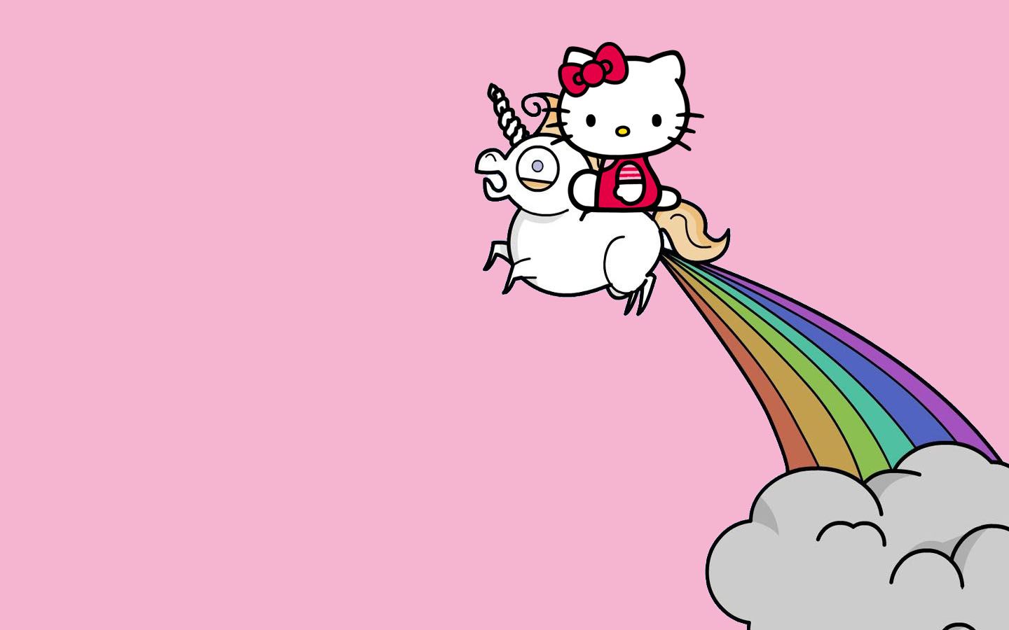 Descarga gratuita Clouds Pink Wallpaper 1440x900 Clouds Pink Unicorns