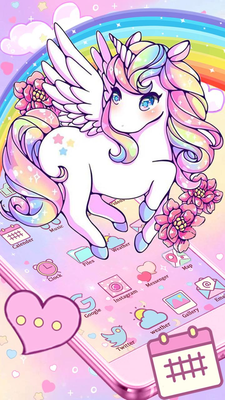 0 - - Cute Kawaii Drawings Unicorn, fondos de pantalla HD y fondos