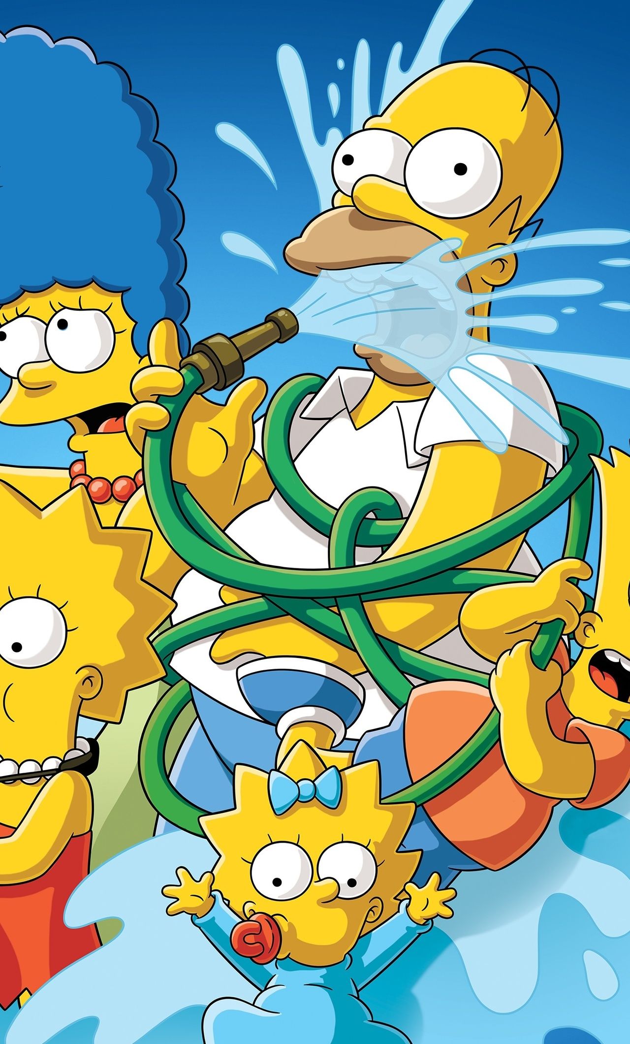 1280x2120 Los Simpsons 4k iPhone 6+ HD 4k Fondos de pantalla, Imágenes