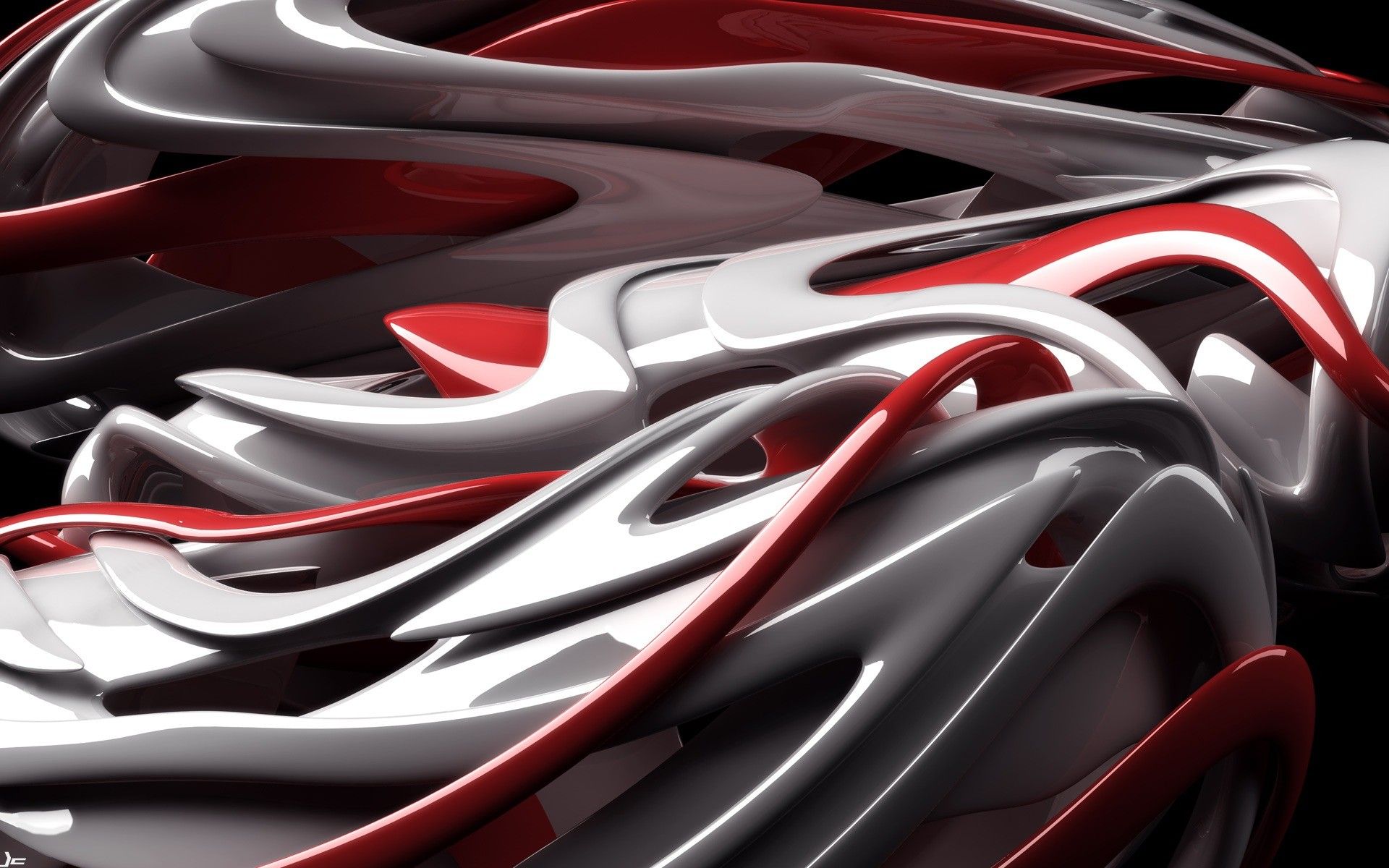 Más de 77 fondos de pantalla rojos 3D