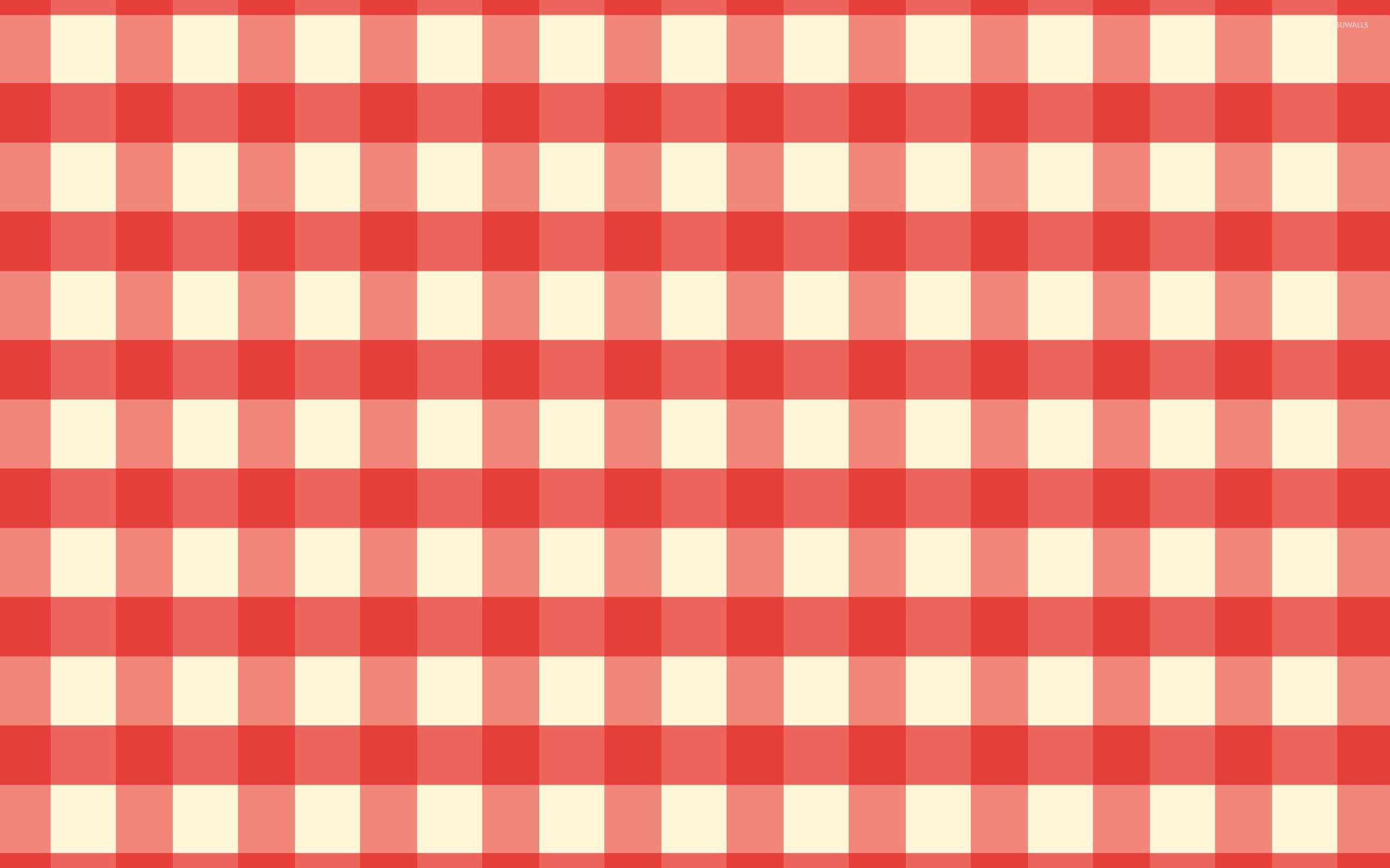 Fondo de pantalla de mantel rojo y blanco - Fondos de pantalla abstractos - # 47553