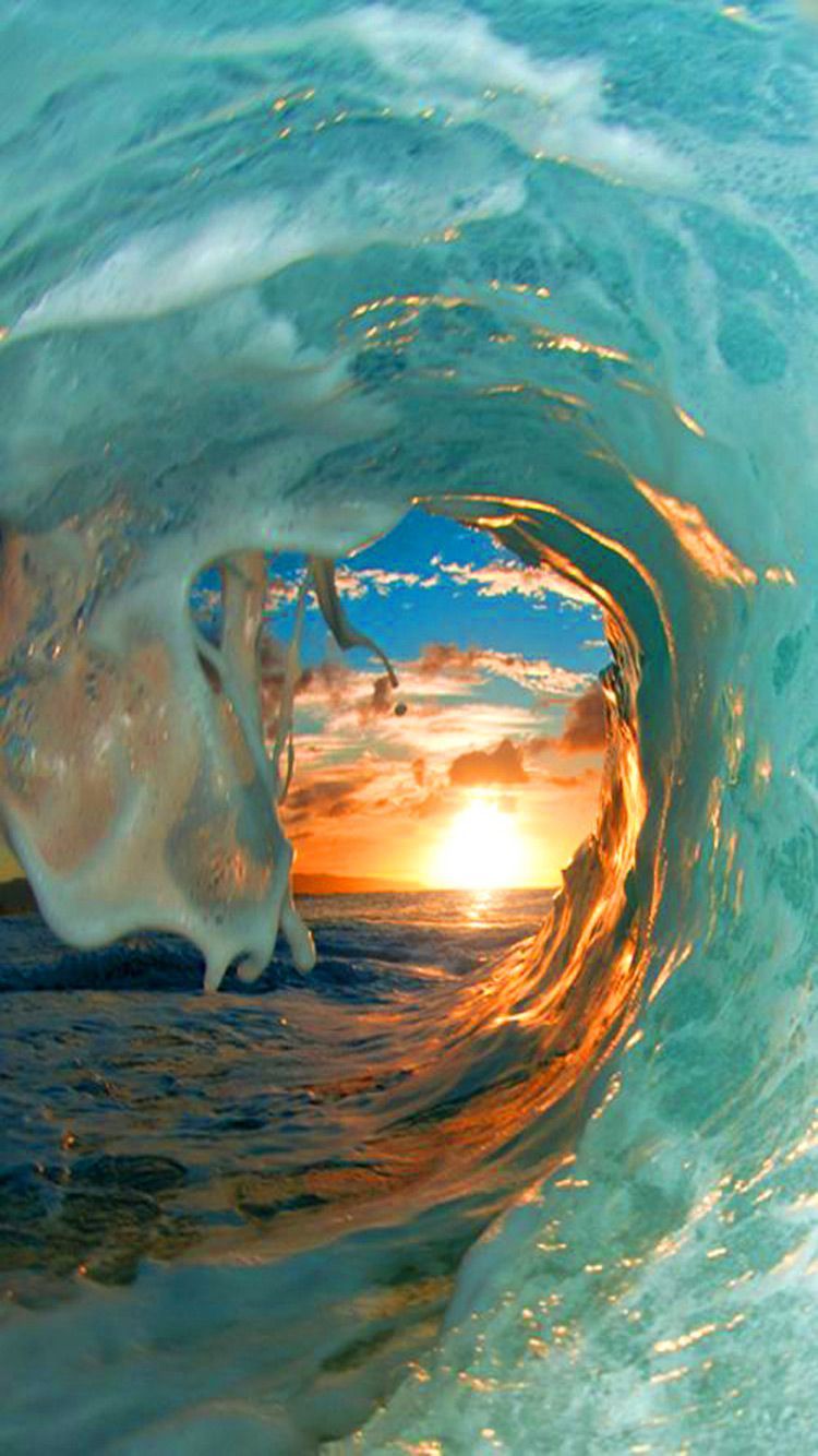 iPhone Fondos de pantalla | Ola, agua, onda de viento, fenómeno geológico