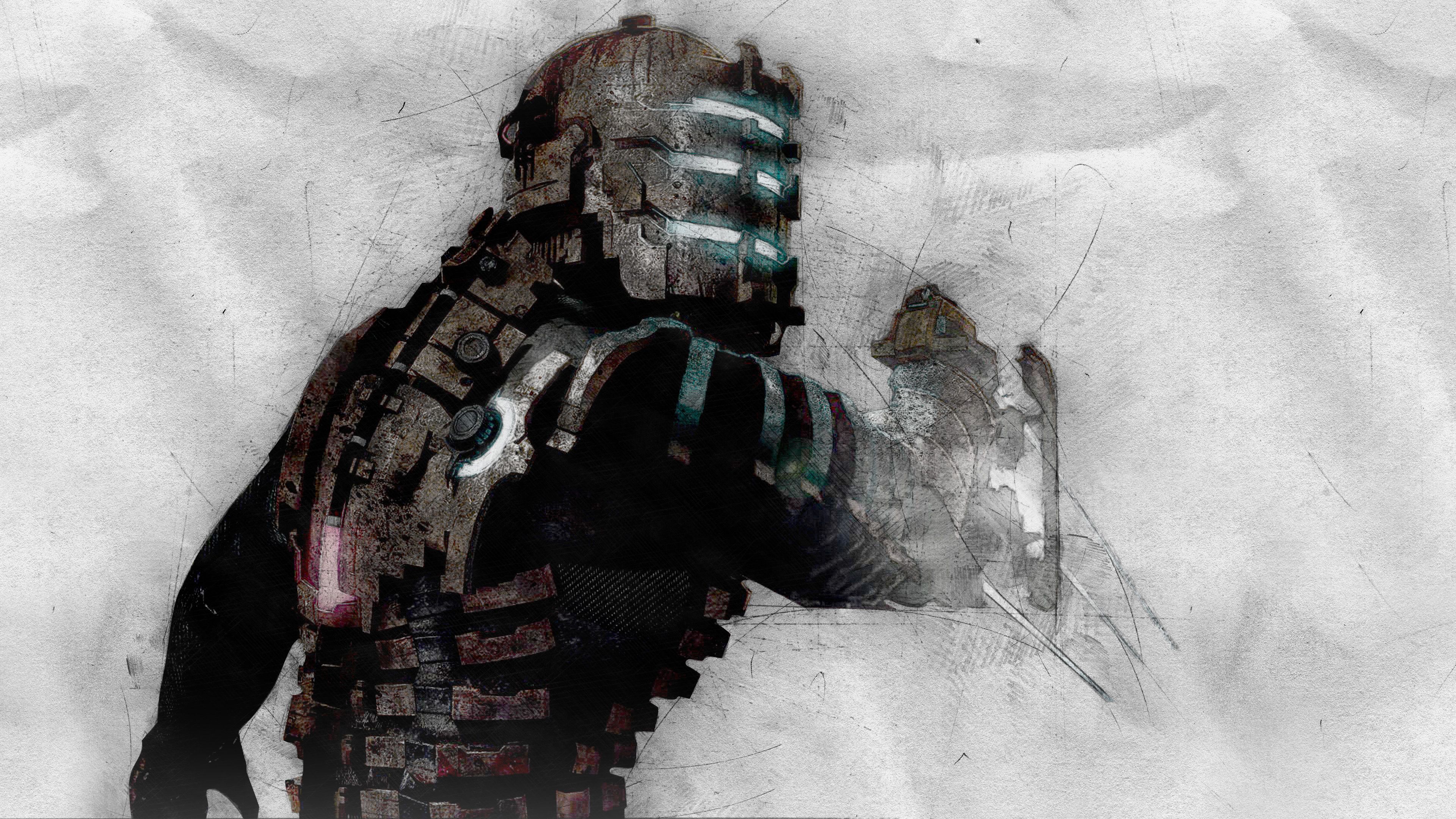 Дед спейс. Айзек Кларк Dead Space 2 обои. Dead Space арт 4к. Дед Спейс 4. Dead Space 2022.