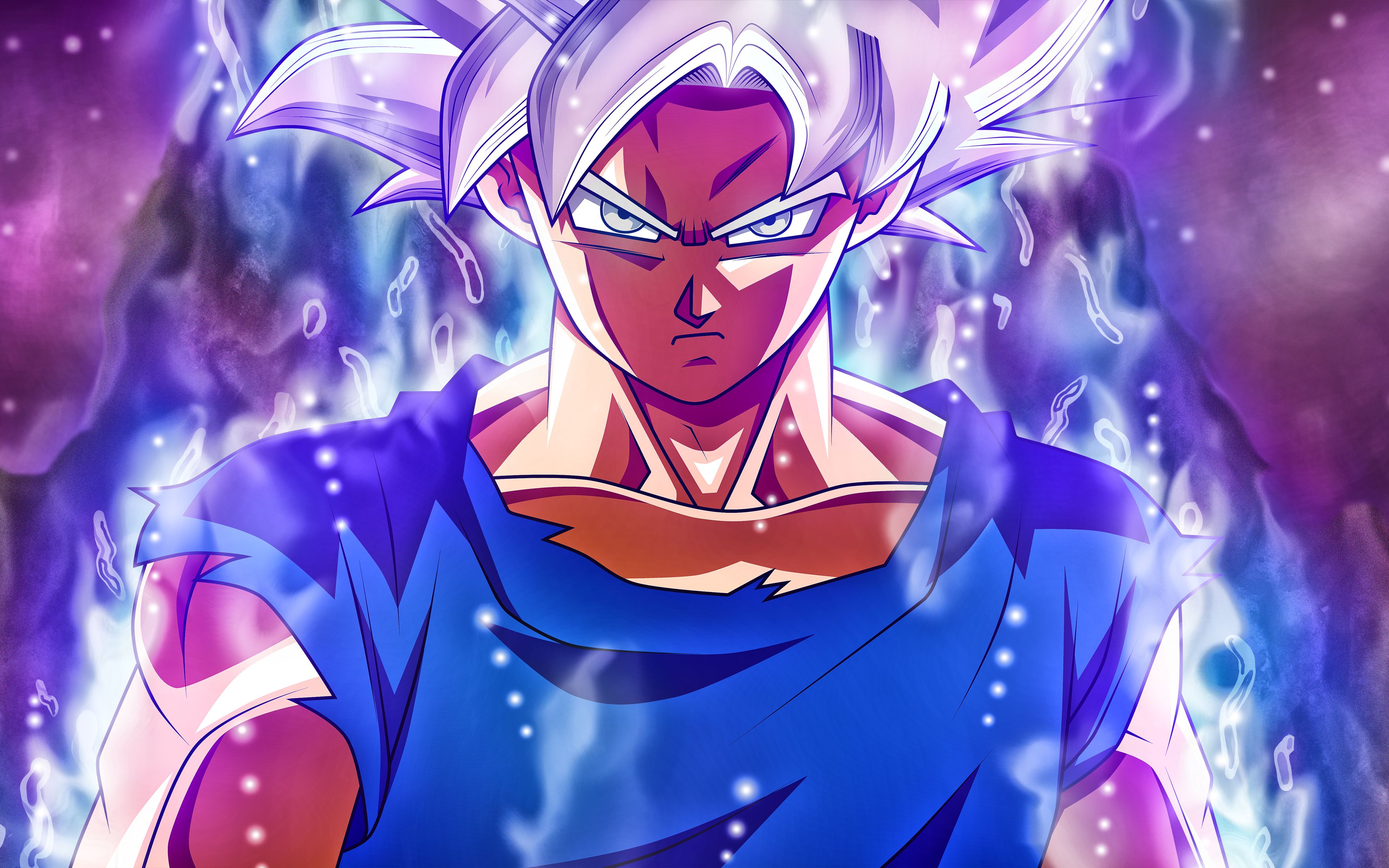 Descargar fondos de pantalla Super Saiyan Silver, Ultra Instinct, 4k, Dragon