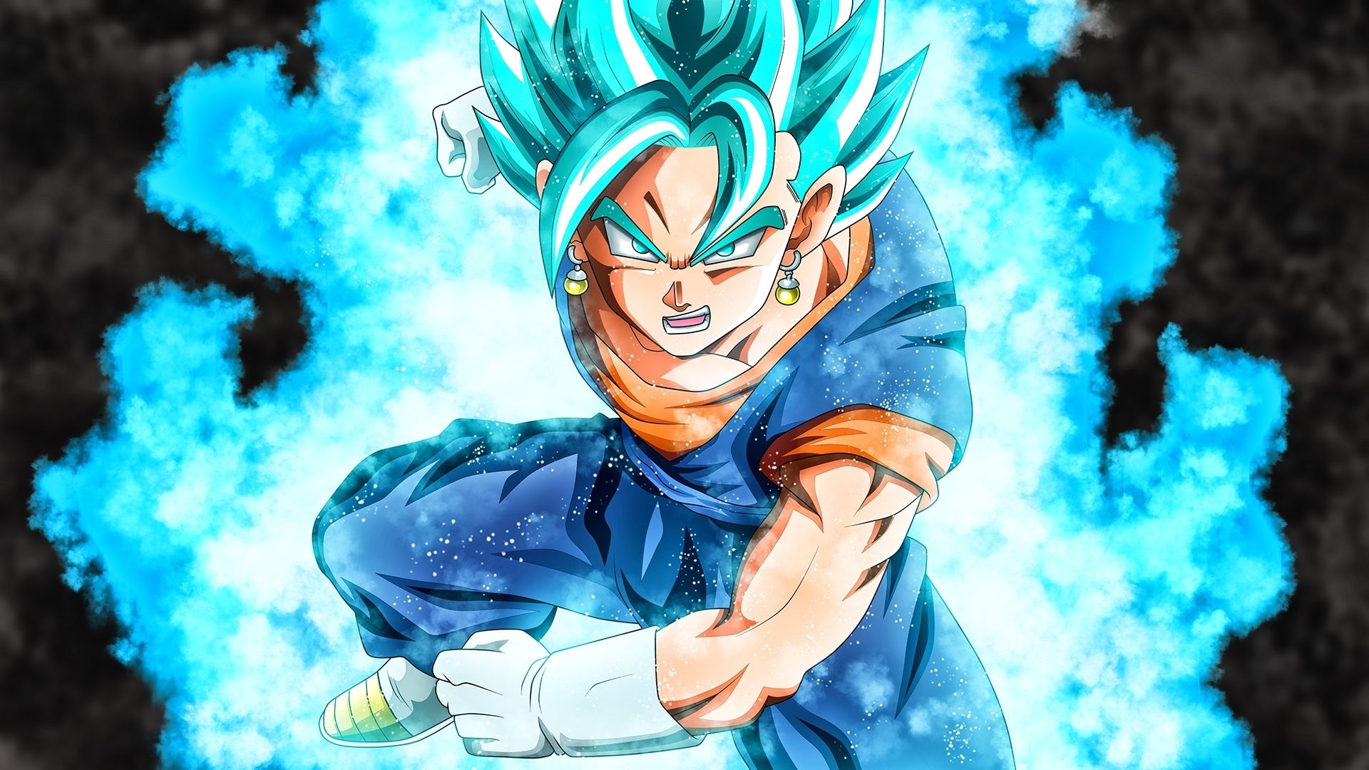 10 Mejores fondos de pantalla de Super Saiyan Blue Vegito FULL HD 1920 × 1080 para PC