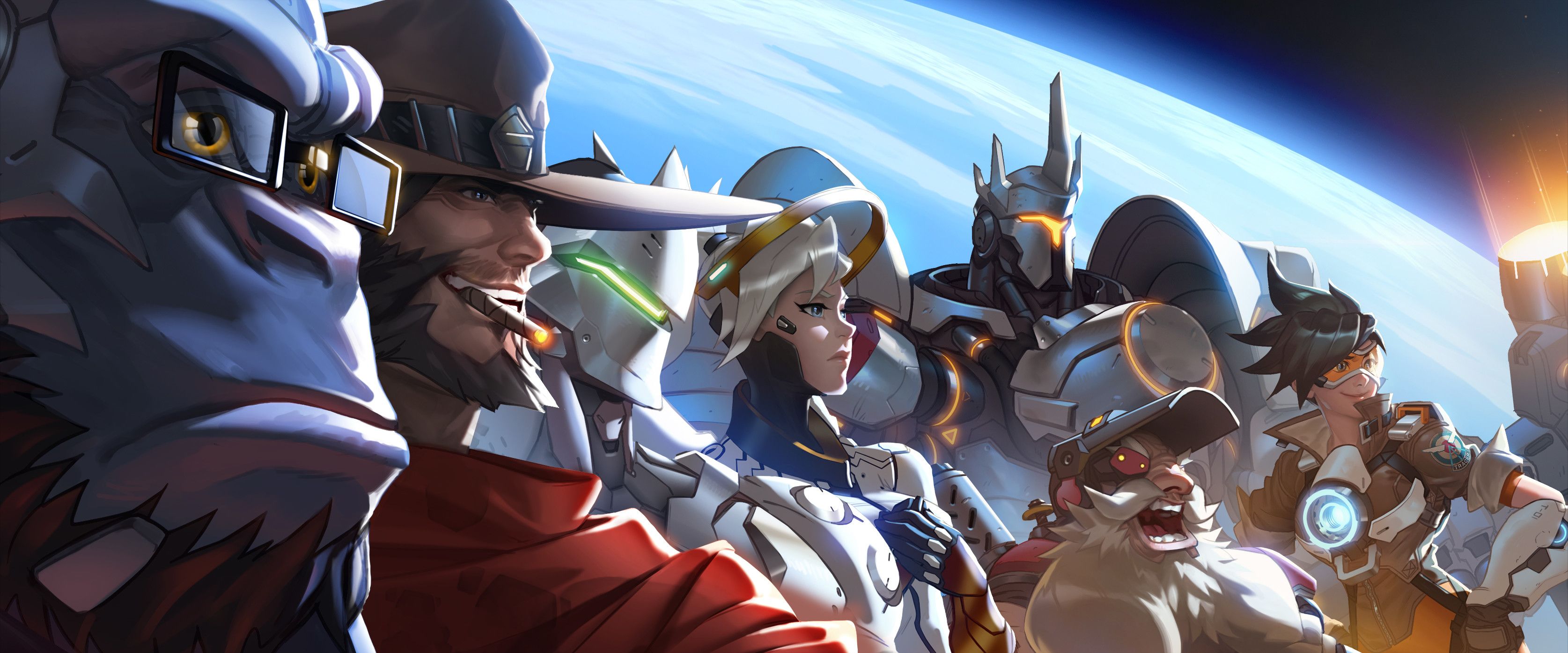 Overwatch Dual Monitor Wallpaper (más de 73 imágenes)