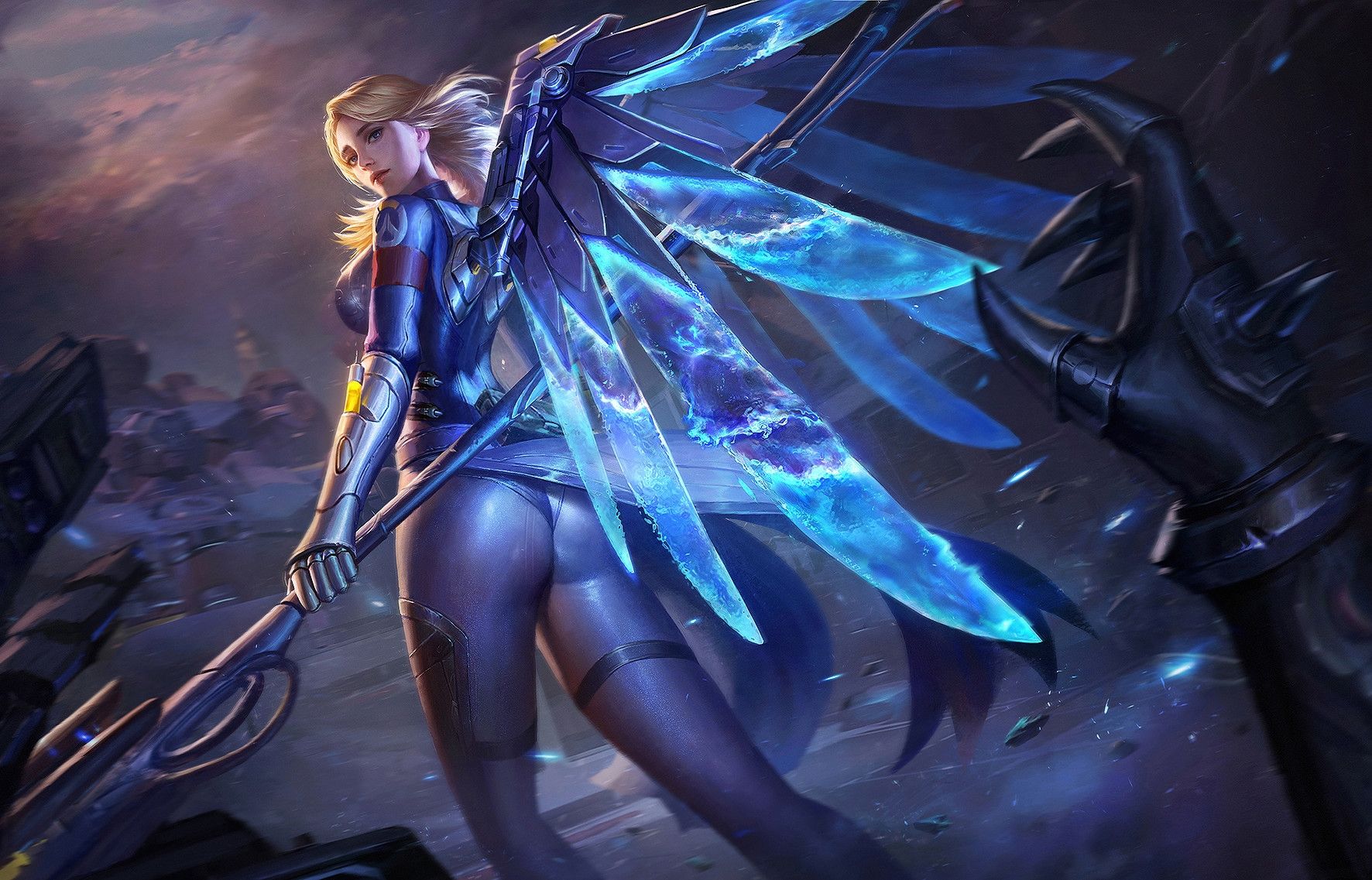 Fondos de pantalla: ángel, Mercy Overwatch 1772x1137 - Dasert - 1448565 - HD