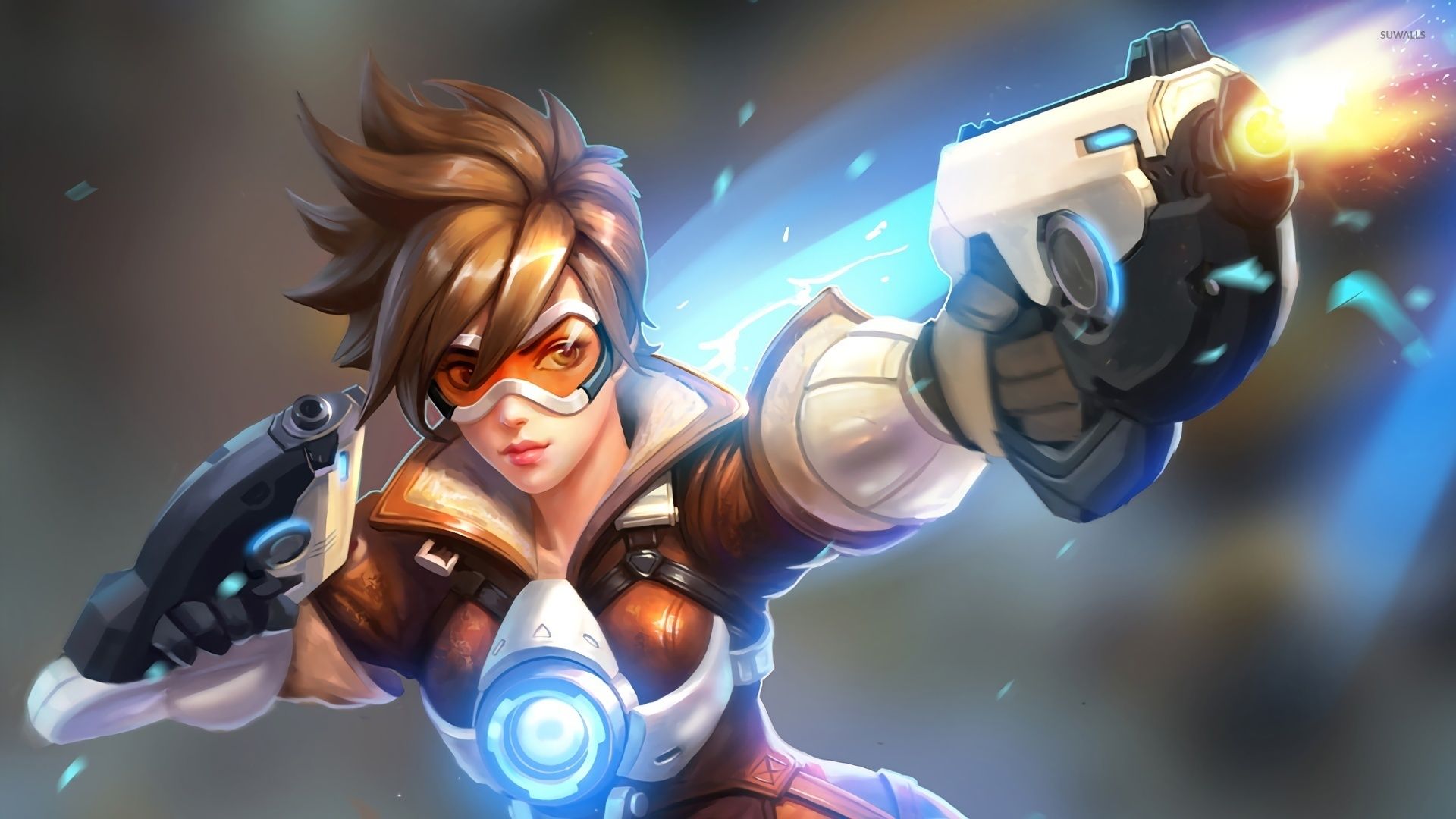Tracer - Fondo de pantalla de Overwatch - Overwatch Tracer (# 84711) - HD