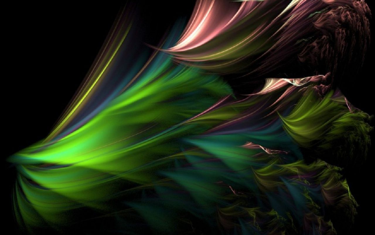 Fractal Peacock Feathers fondos de pantalla | Plumas de pavo real fractal stock