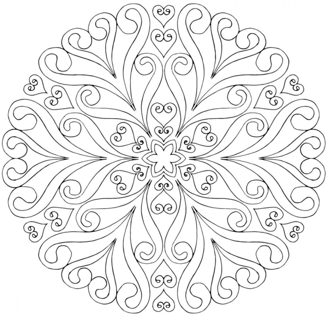 Mandalas para colorear detalladas gratis | Aplicación de fondos de pantalla
