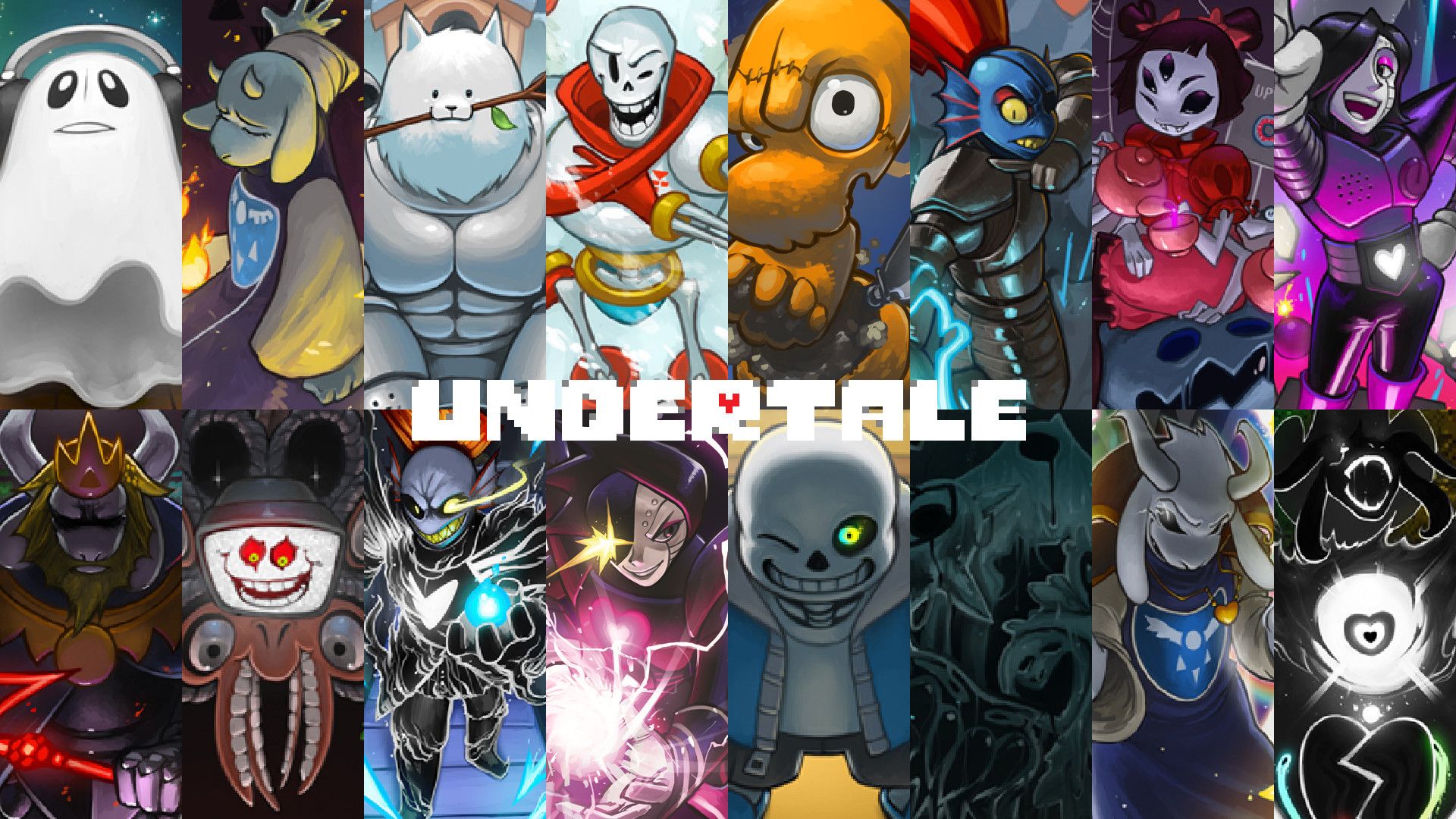Más de 81 fondos de escritorio de Undertale