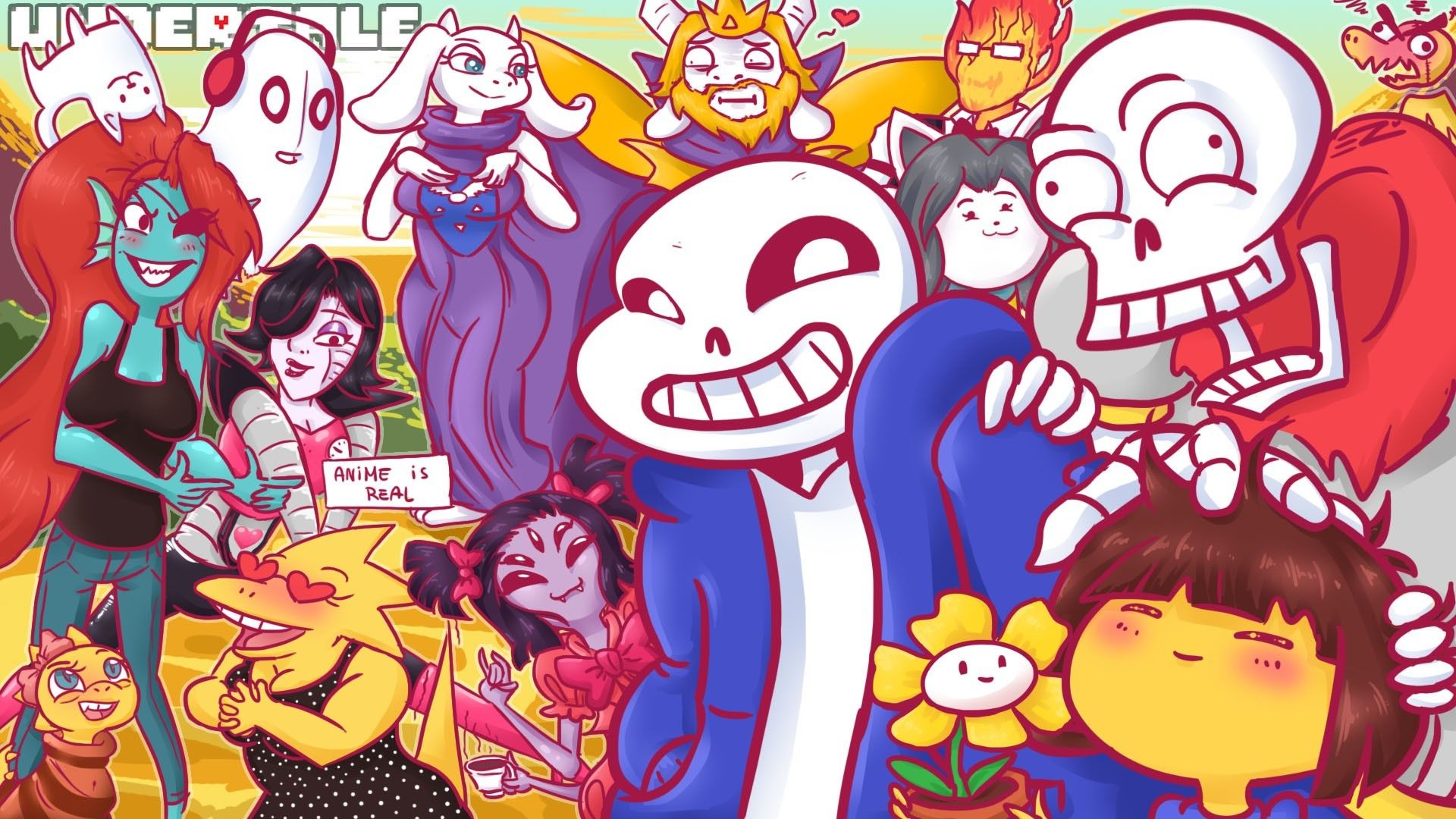 Más de 81 fondos de escritorio de Undertale
