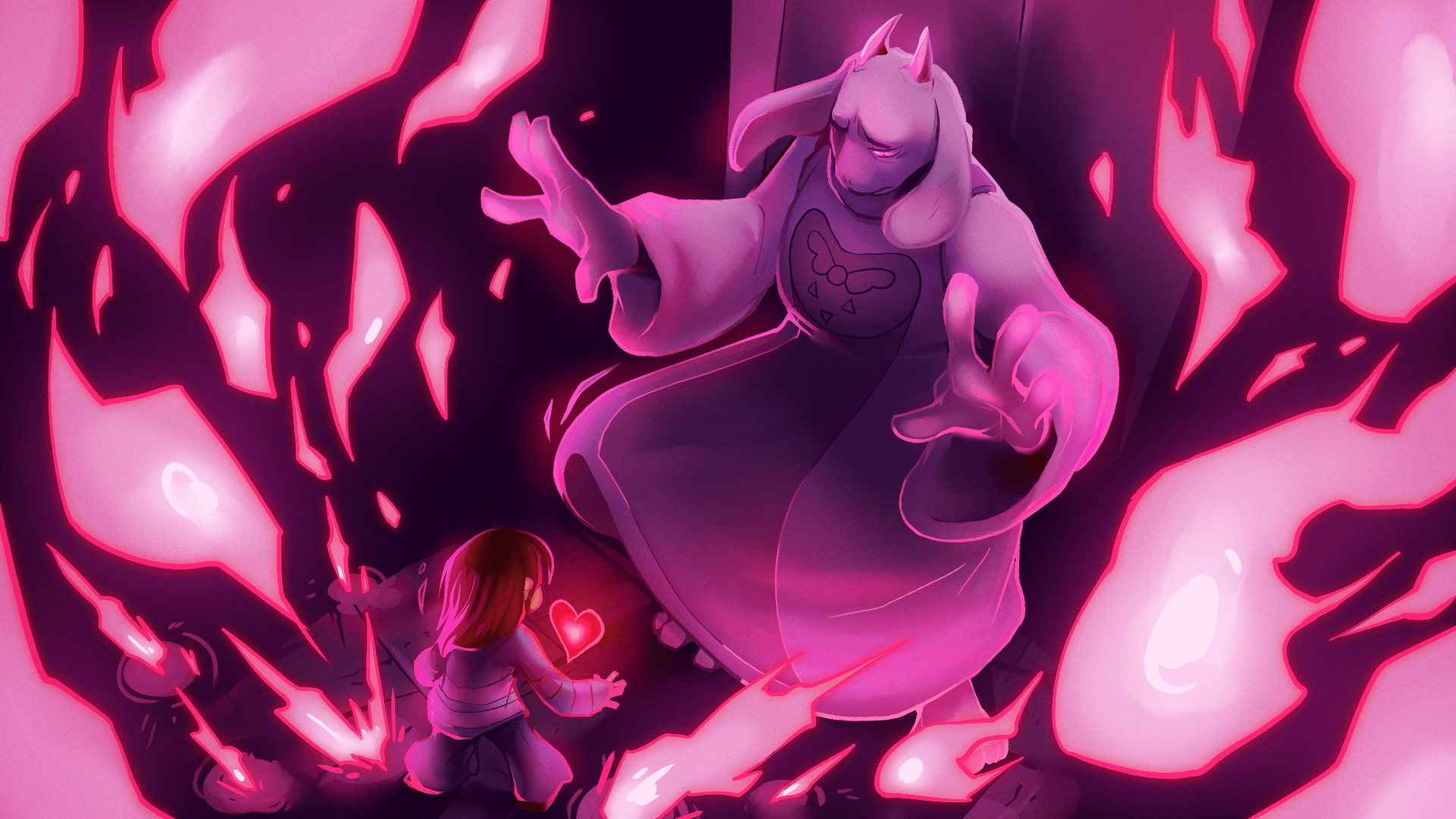 Undertale Wallpapers (batallas de jefes de genocidio, neutral y