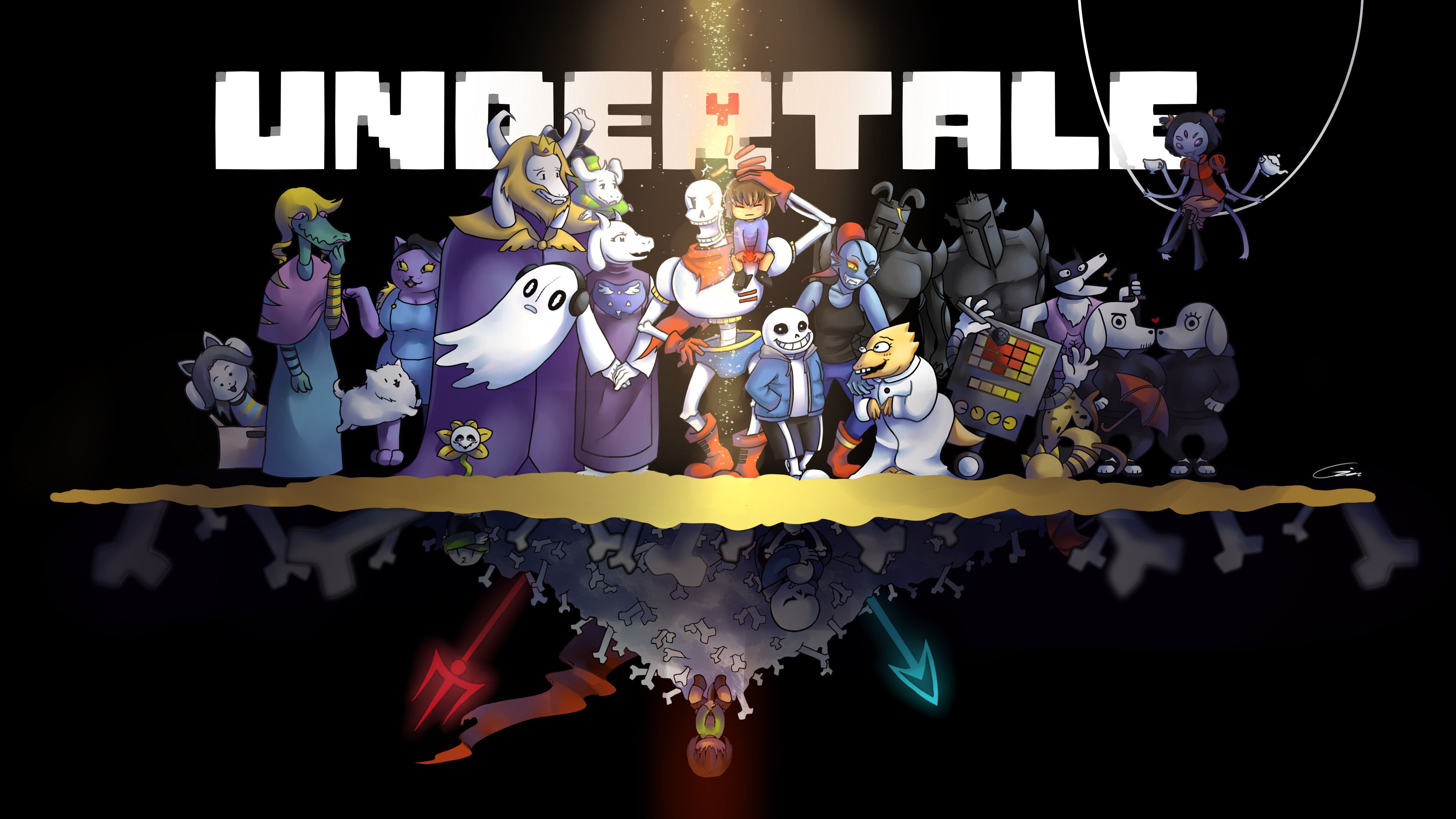 Más de 81 fondos de escritorio de Undertale
