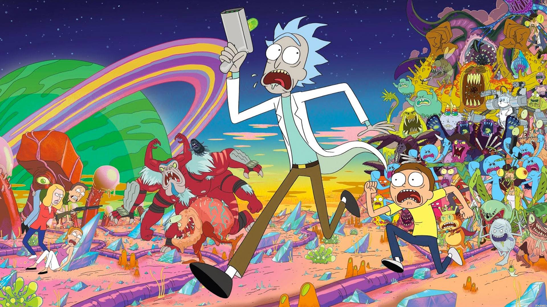 Fondos de Rick And Morty