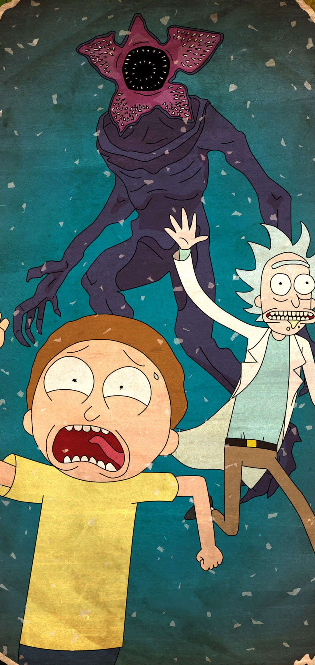1080x2280 Rick y Morty 4k One Plus 6, Huawei p20, Honor view 10, Vivo