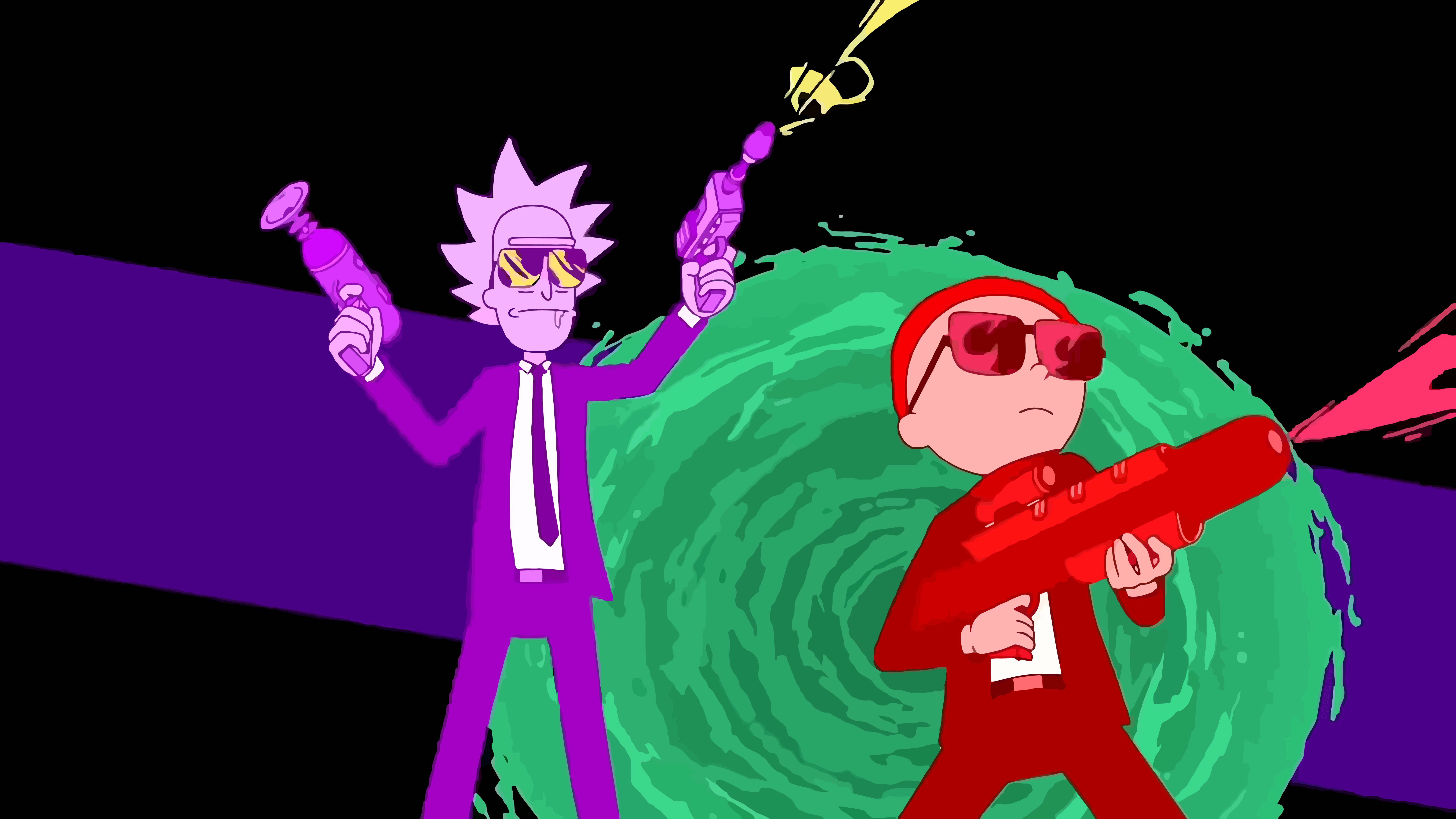 7680x4320 Rick y Morty 8k 8k HD 4k Fondos de pantalla, Imágenes, Fondos
