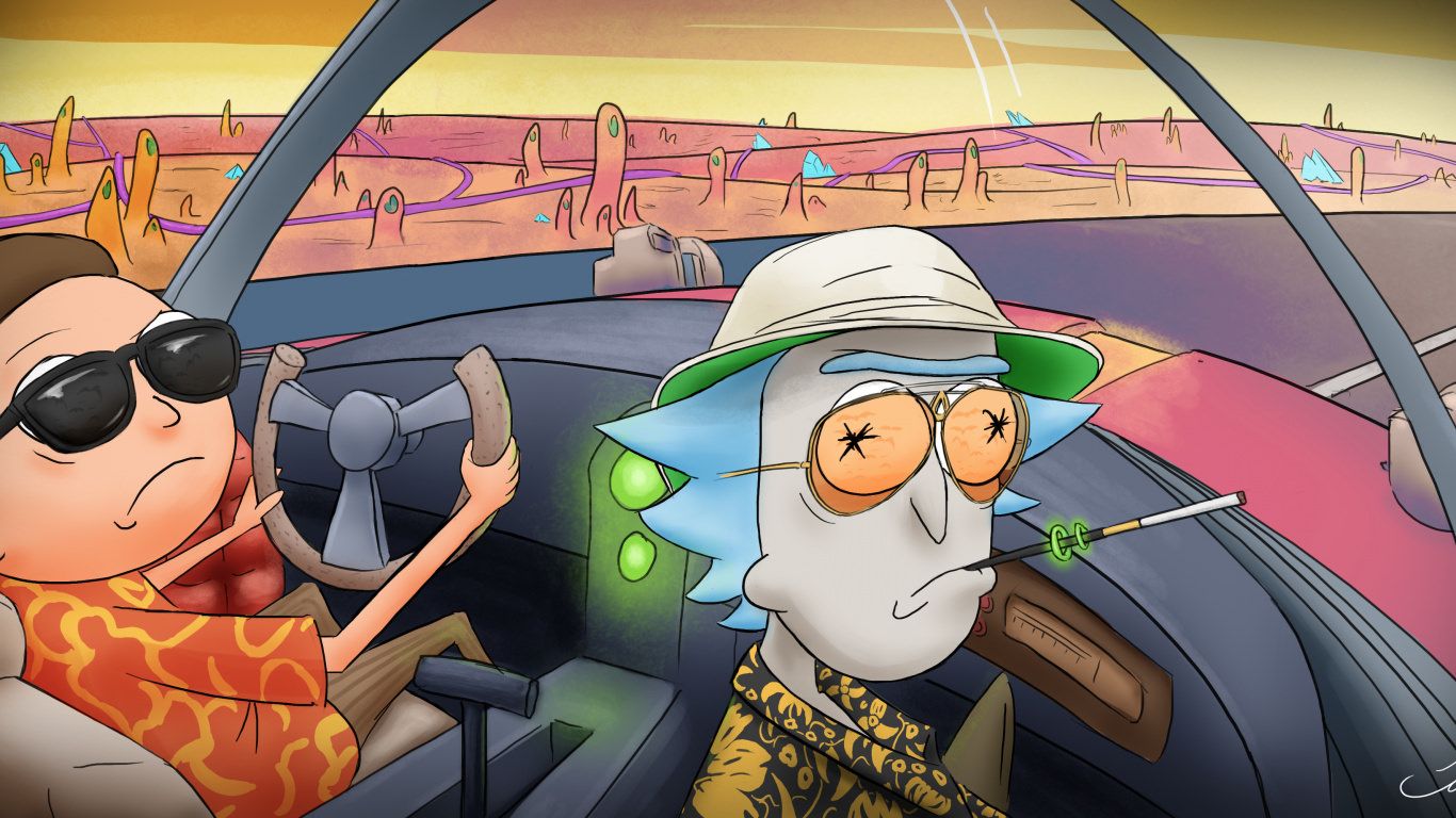 Fondos de pantalla de Rick and Morty (1366x768) - Álbum en Imgur