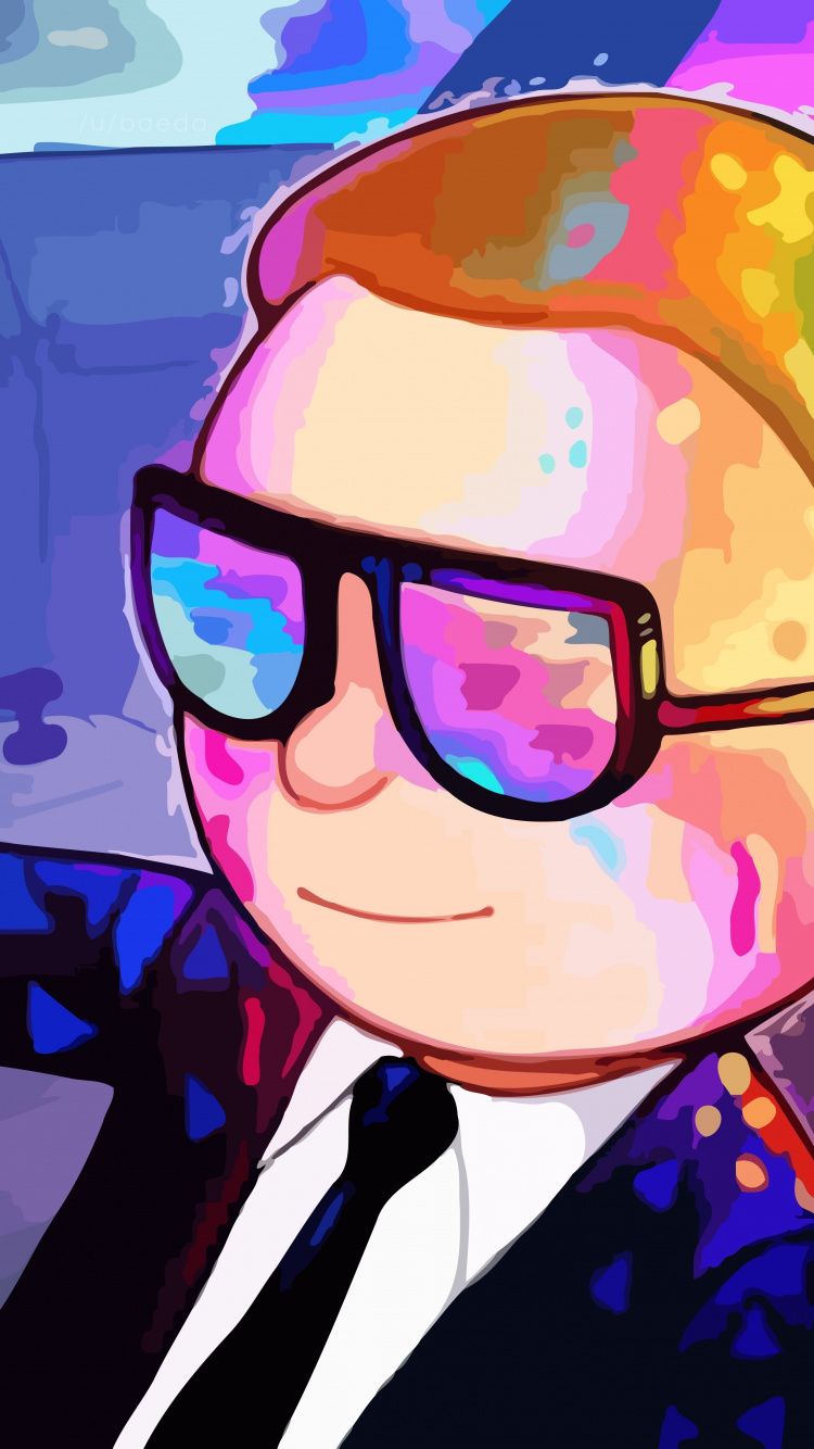 Colorido, Morty, Drive, Rick And Morty, Fondo de pantalla - 1080p Rick And