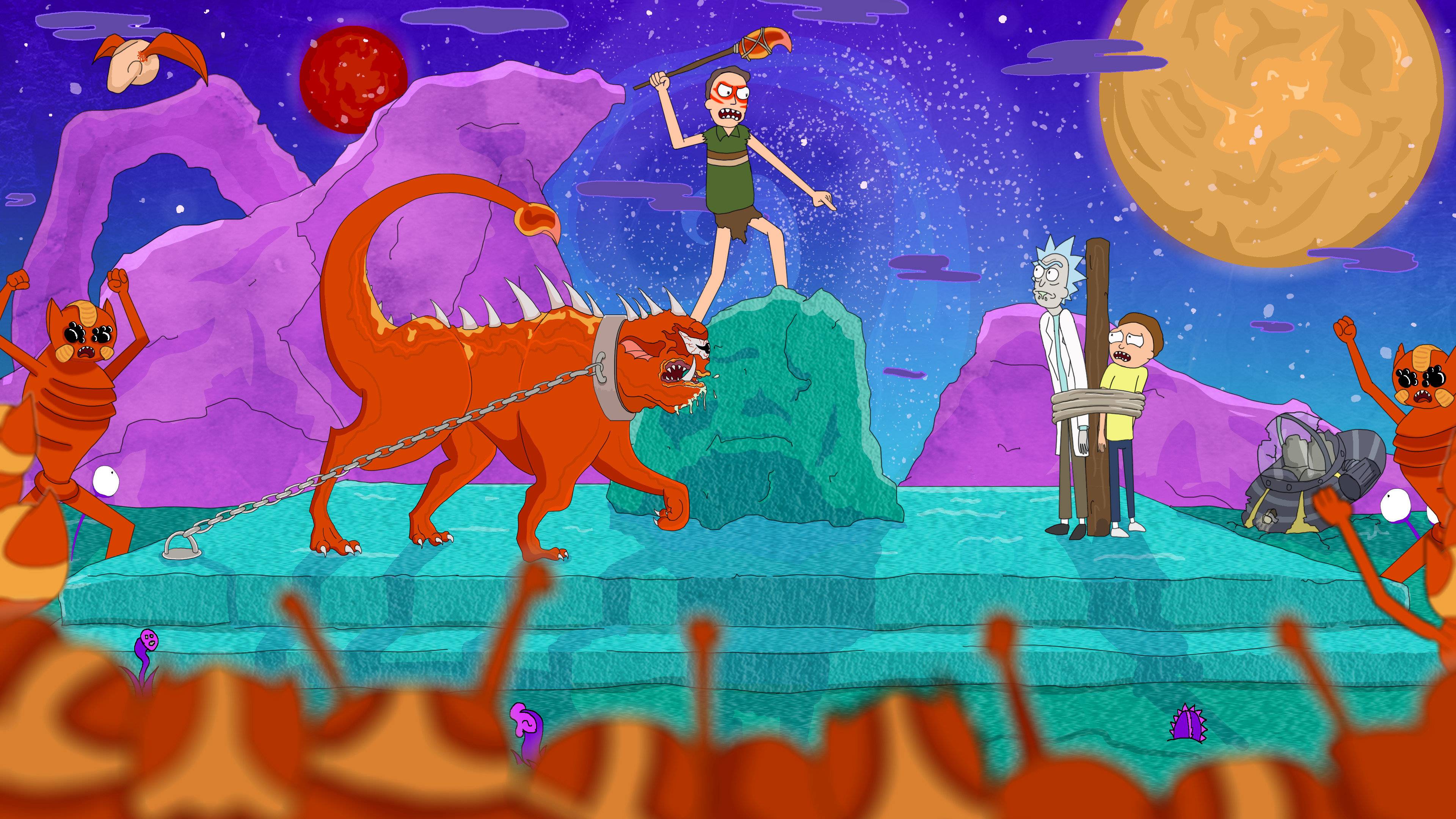 Rick And Morty fondos de pantalla 3840x2160 Ultra HD 4k fondos de escritorio