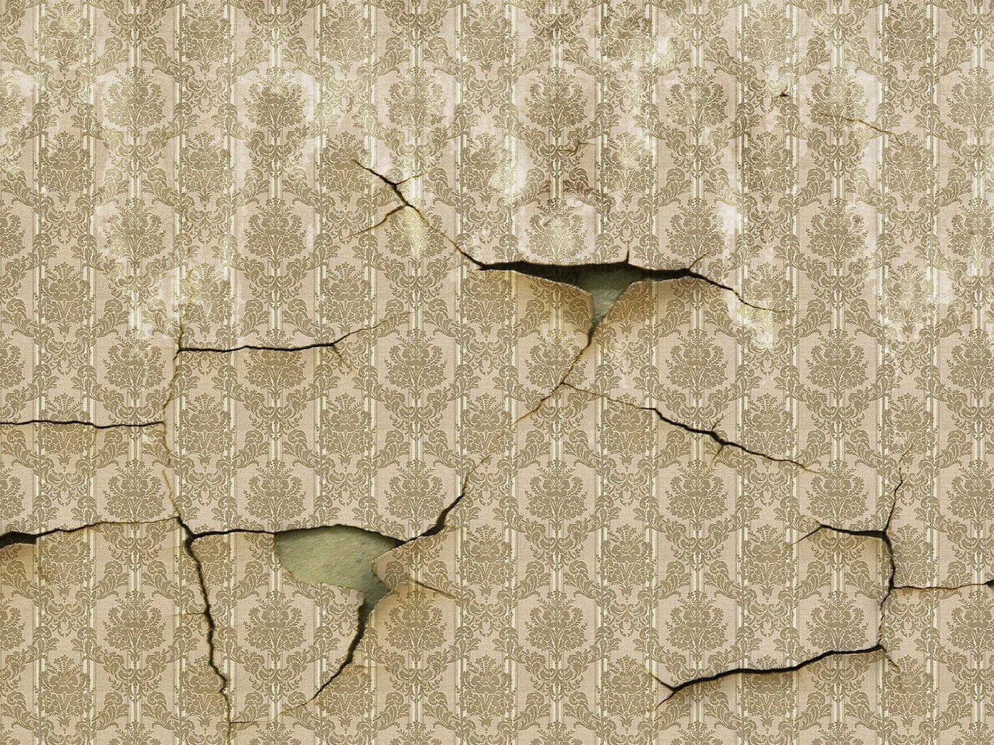 Descargar fondo de pantalla 1400x1050 fondo de pantalla, paredes, grietas, viejo estándar