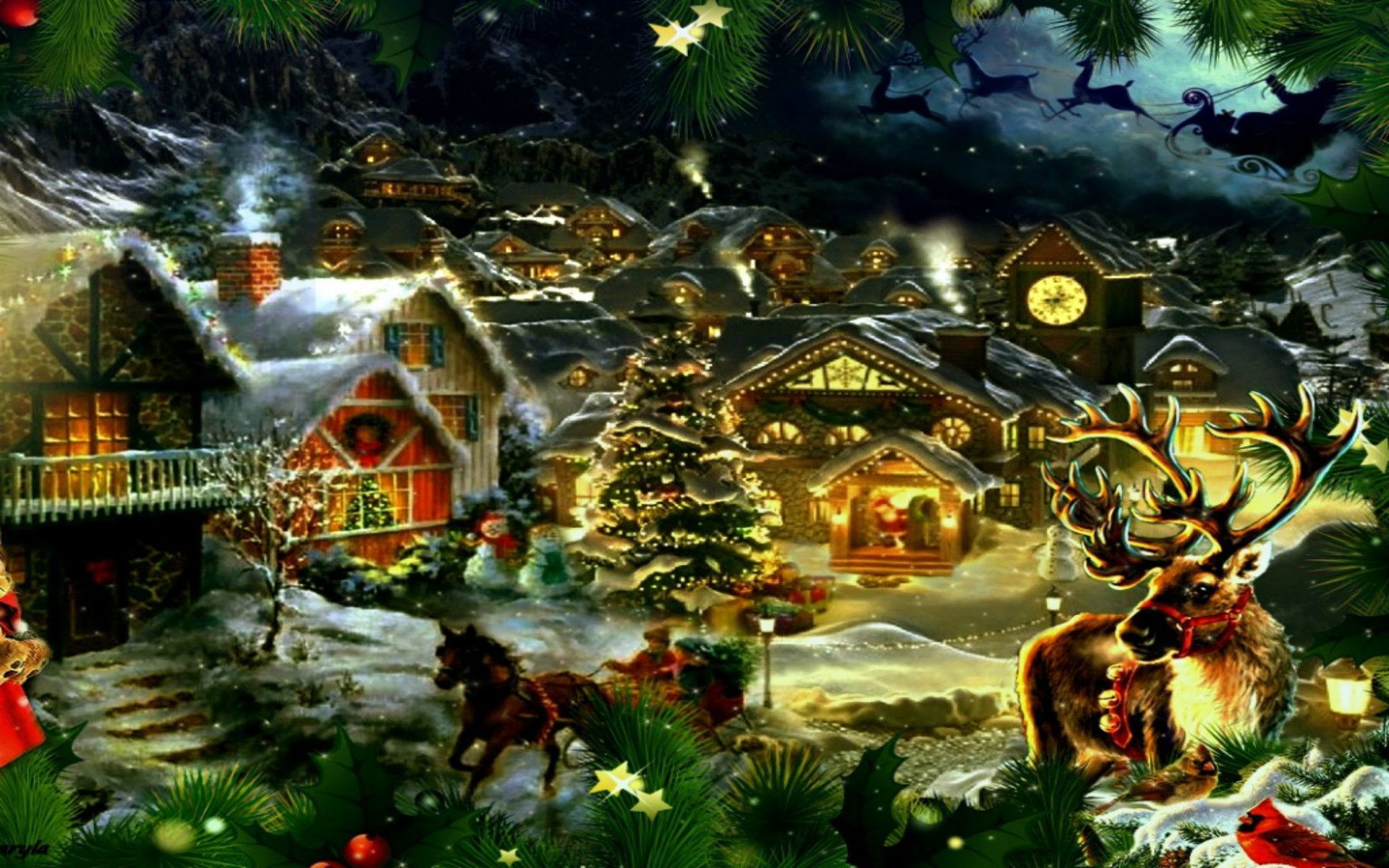 Old Fashioned Christmas Wallpaper (las mejores 53+ imágenes en 2018)
