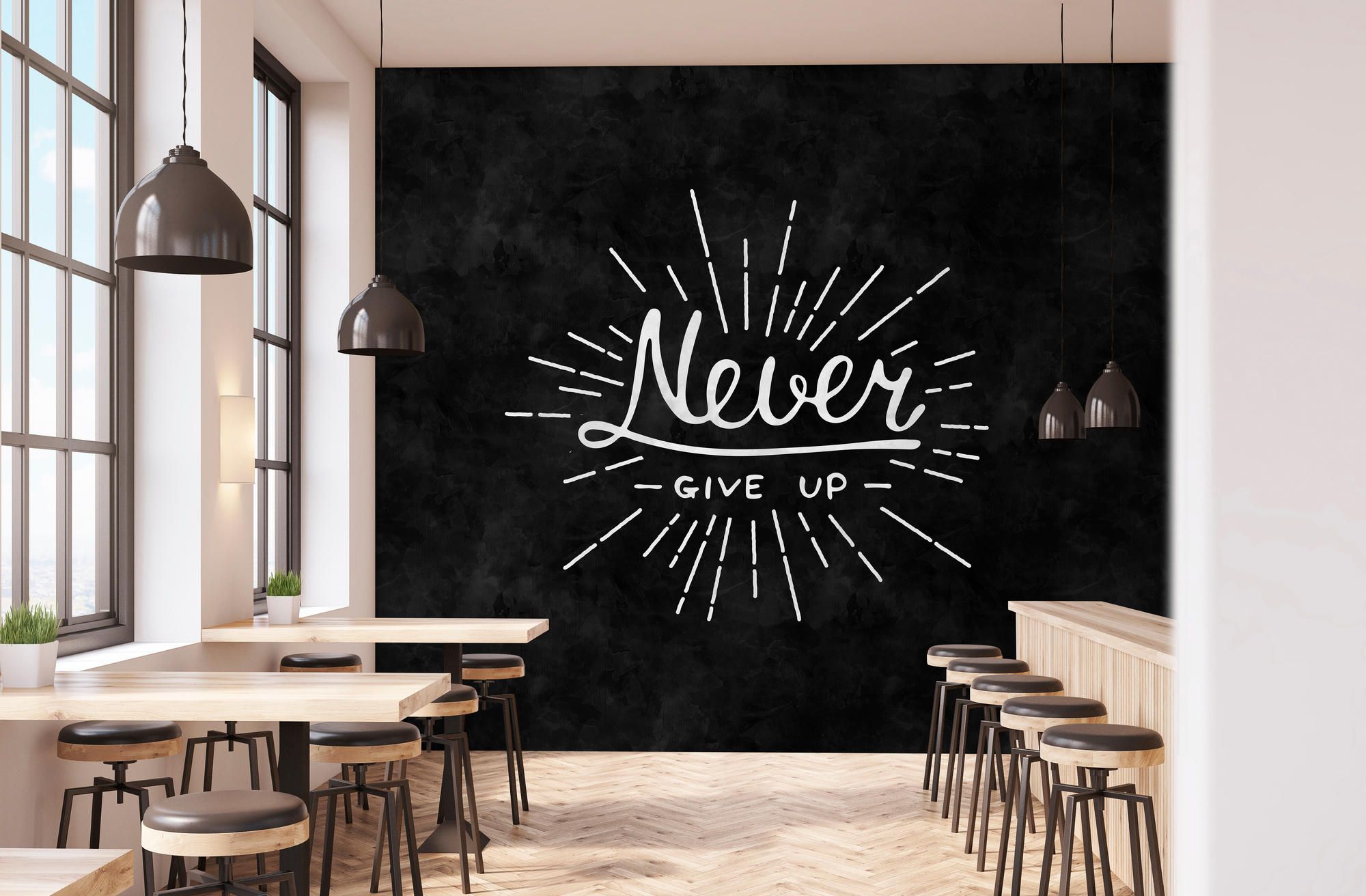 Blackboard 1 - Revestimientos de paredes / papeles pintados de Architects Paper