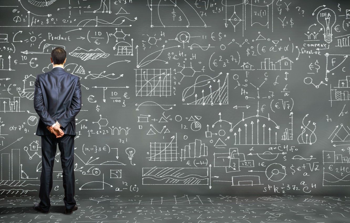 Fondo de pantalla hombre, ciencia, pizarra, imágenes de métodos para escritorio