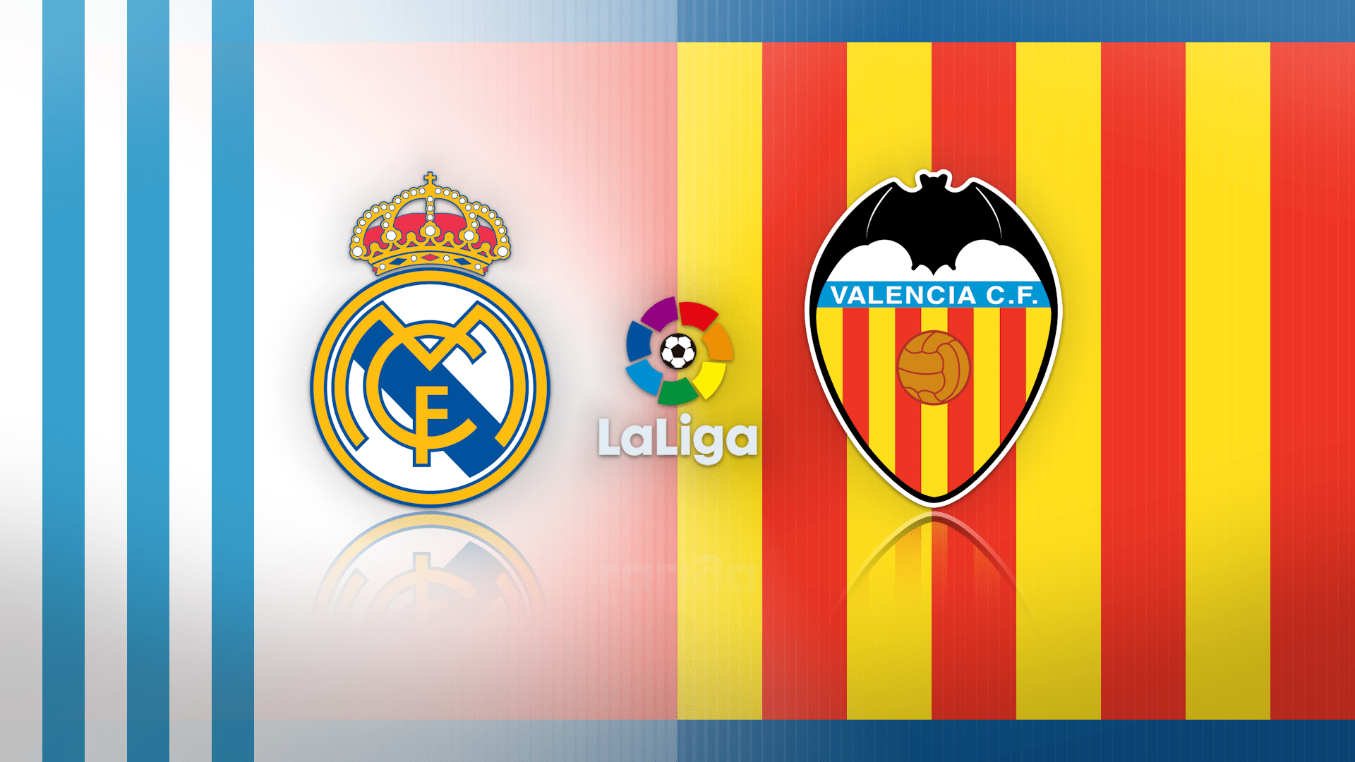 Fondo de pantalla de la jornada: @RealMadrid VS @ValenciaCF #LaLiga