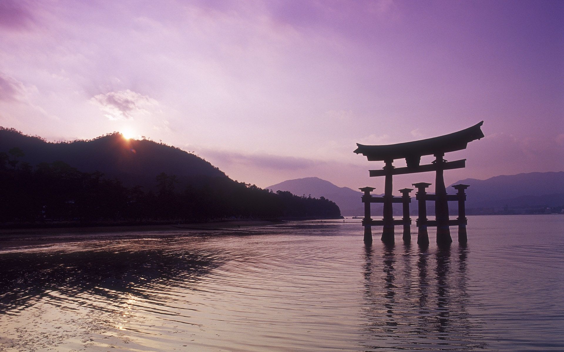 73+] Fondo de pantalla de paisaje japonés