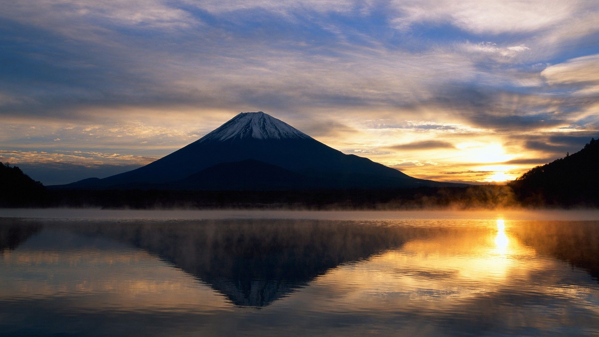 Impresionantes fondos de pantalla, 1920x1080 p, resolución | Monte Fuji