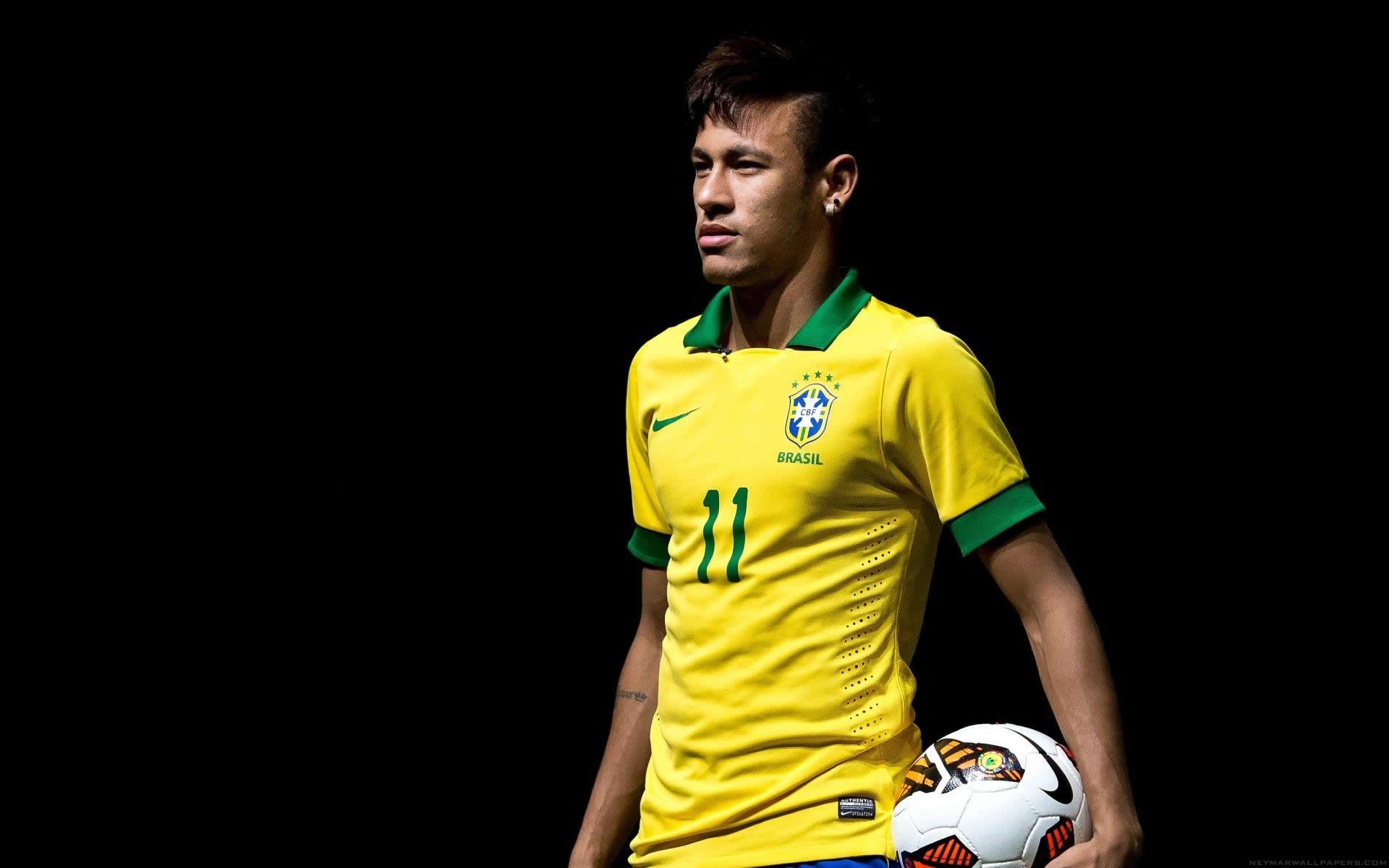 Neymar Brazil HD wallpaper - Neymar Wallpapers