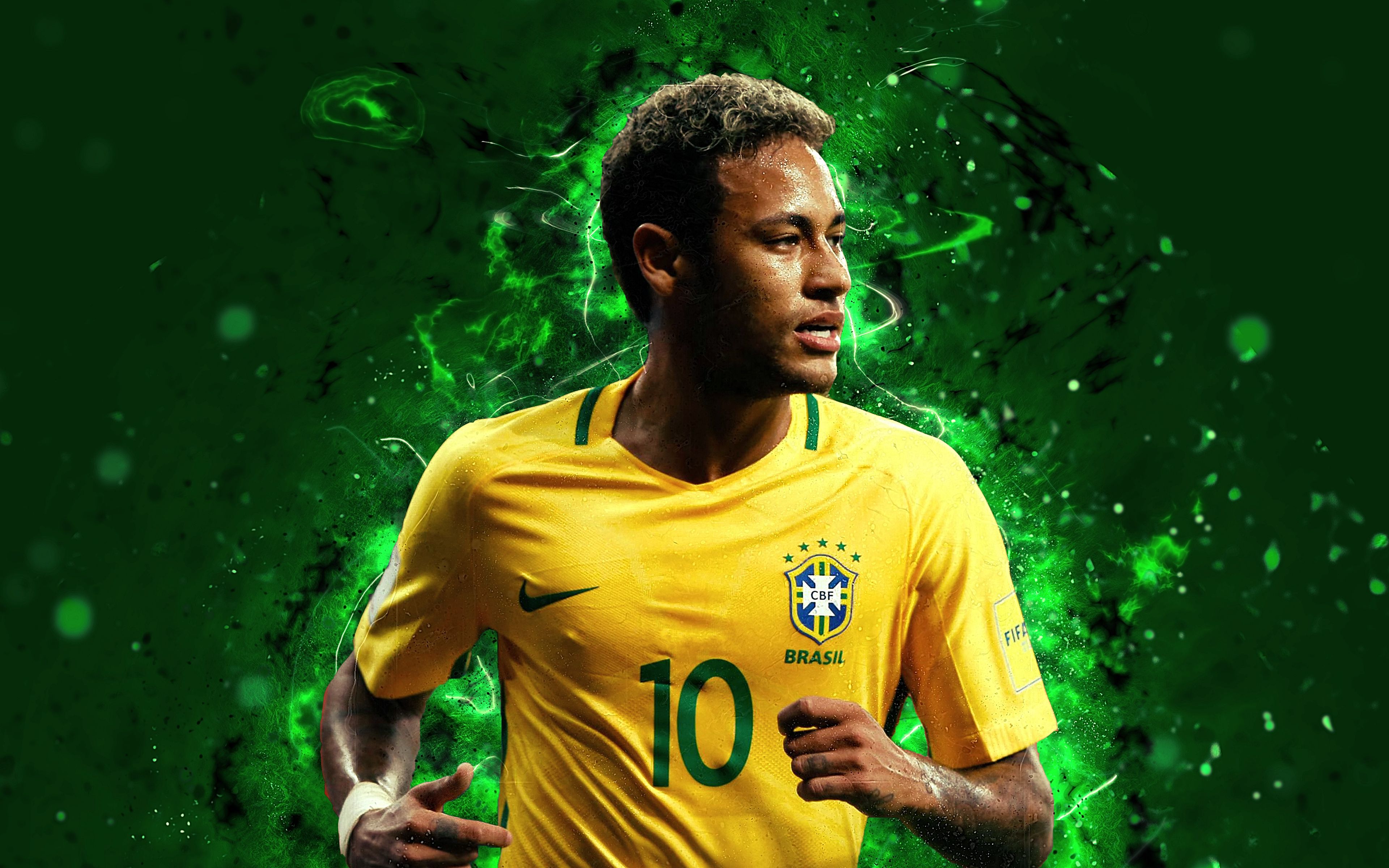Fondo de pantalla de Neymar, 4K, Deportes / Más populares, # 16398
