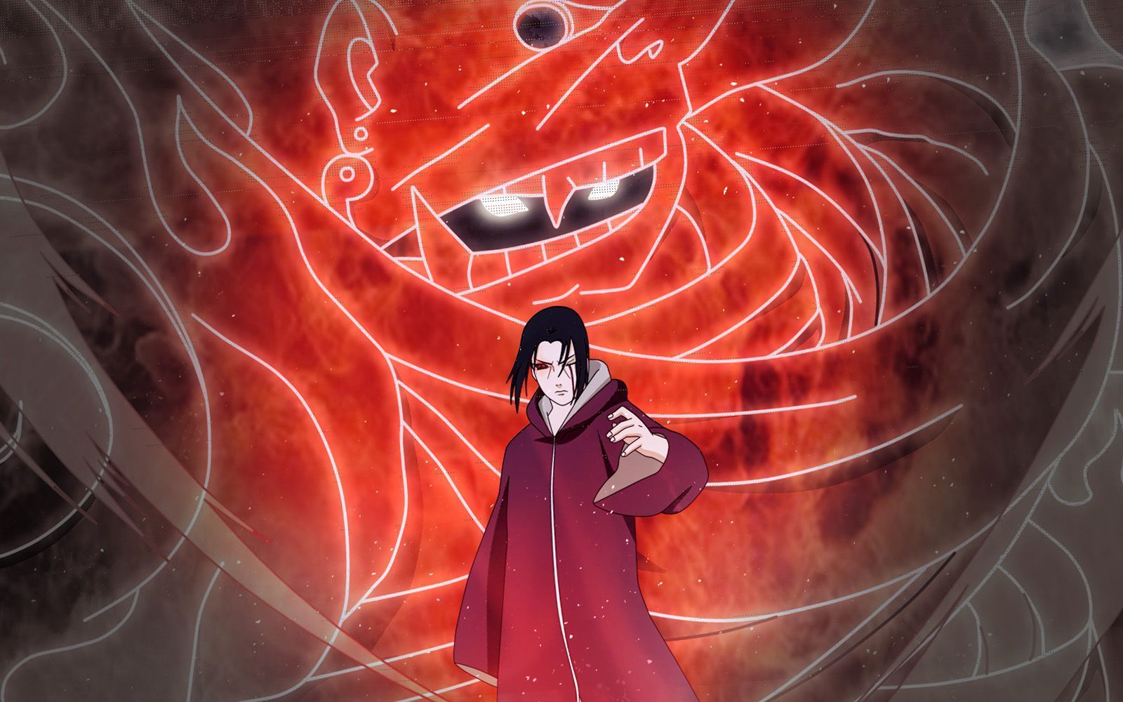 75+] Fondo de pantalla de Itachi Susanoo
