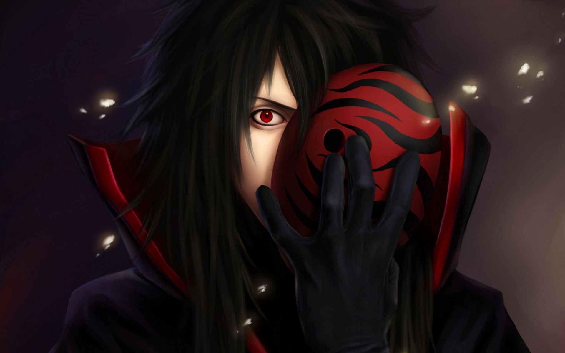 Naruto Uzumaki, Obito Uchiha, Itachi Uchiha, Boca, Oscuridad 16:10