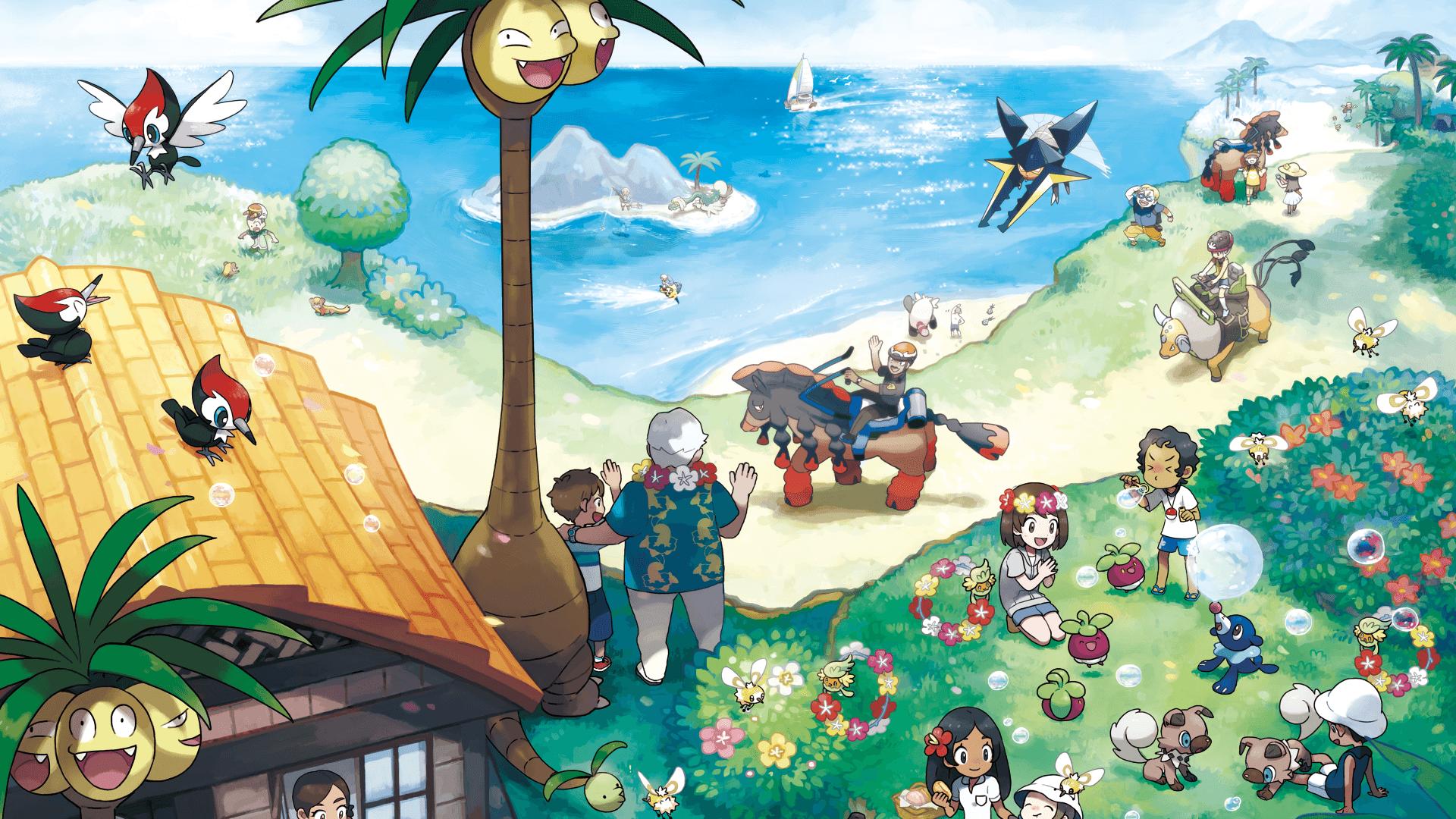 Pokémon Sol Y La Luna HD Wallpapers