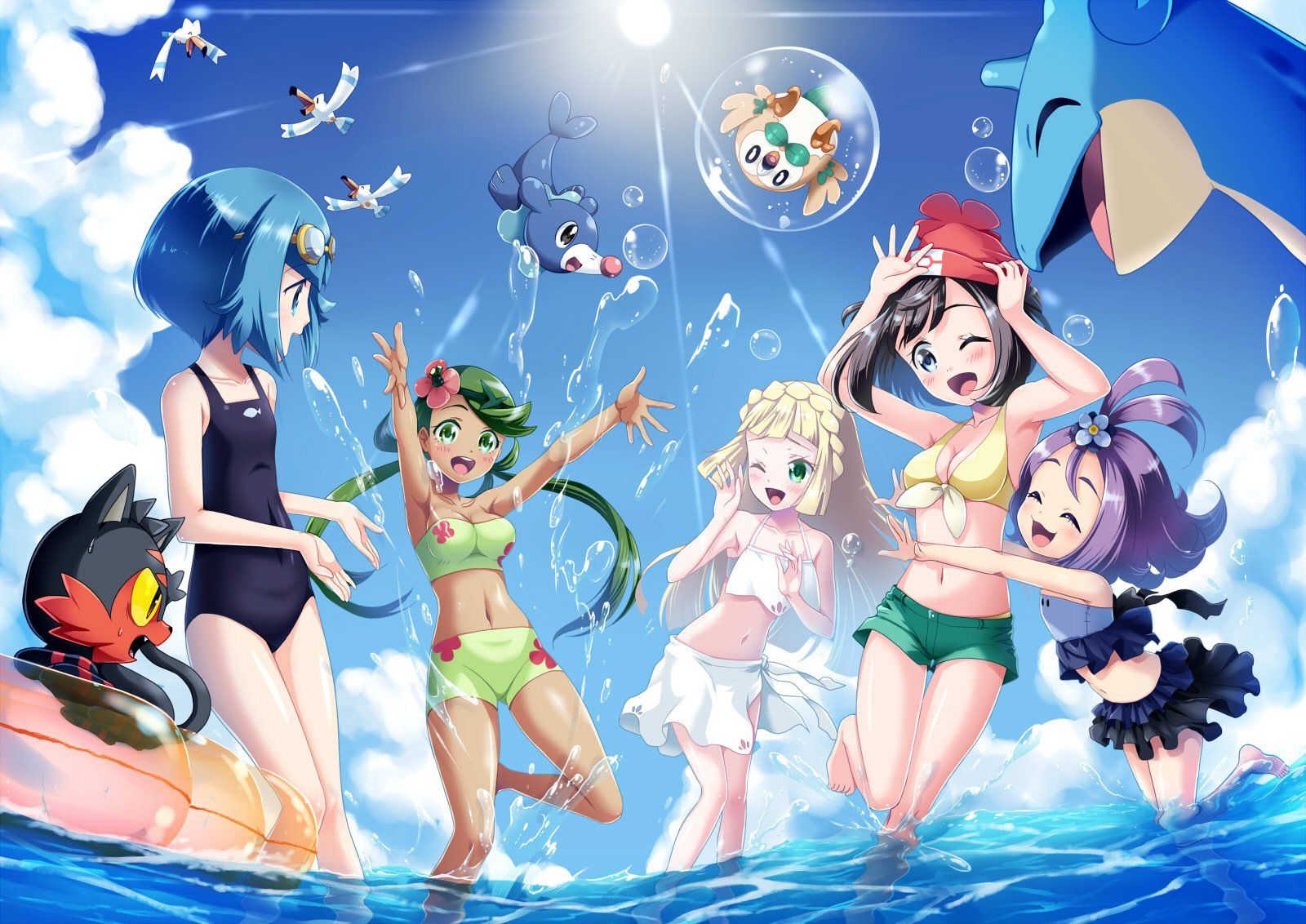 Lillie Pokemon Sun and Moon Wallpapers - Top gratis Lillie Pokemon Sun