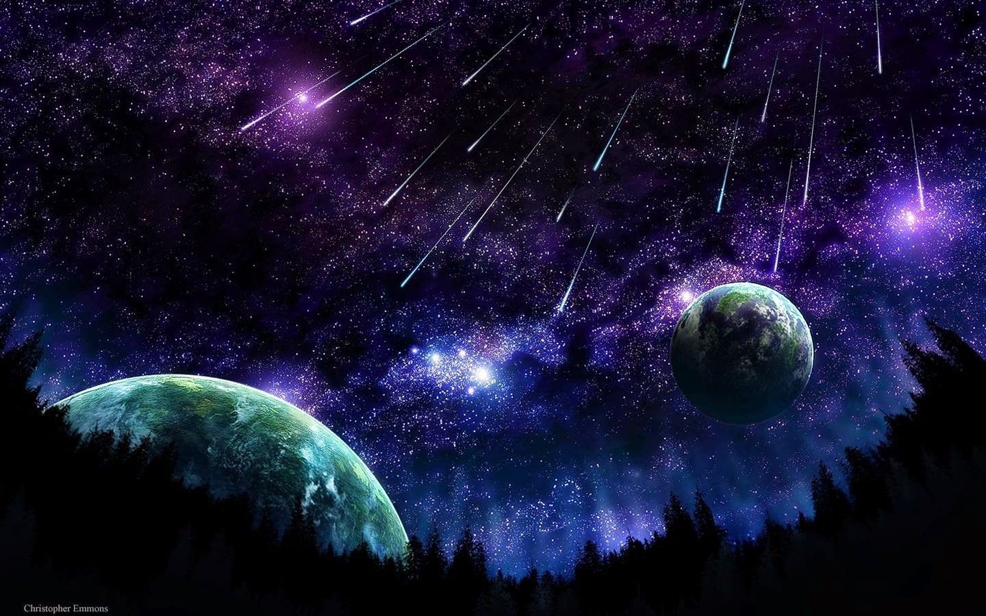 Más de 45 fondos de pantalla de Trippy Galaxy - Descarga