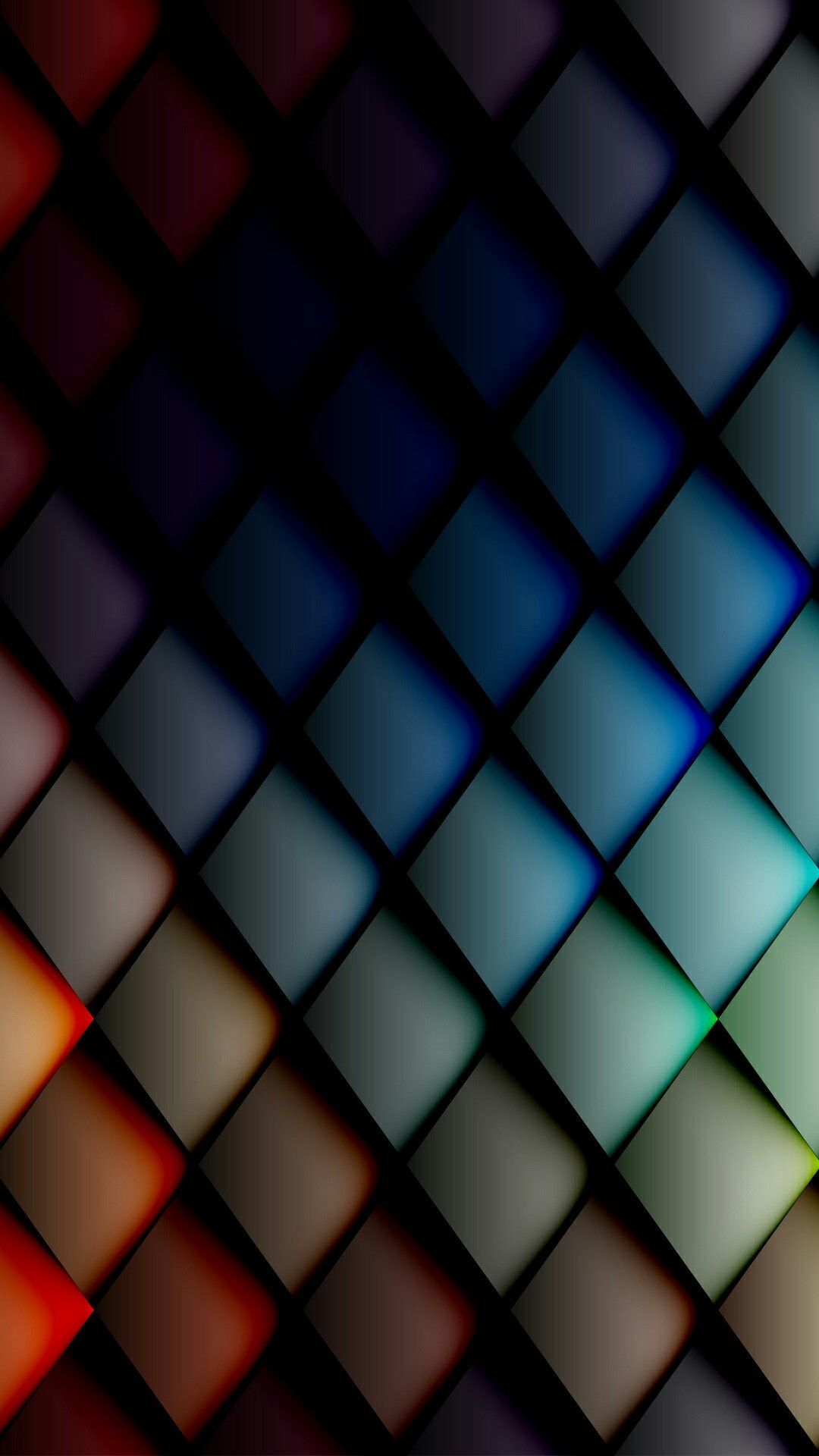 Colorido fondo de pantalla 3D | * Fondos de pantalla abstractos y geométricos | Móvil