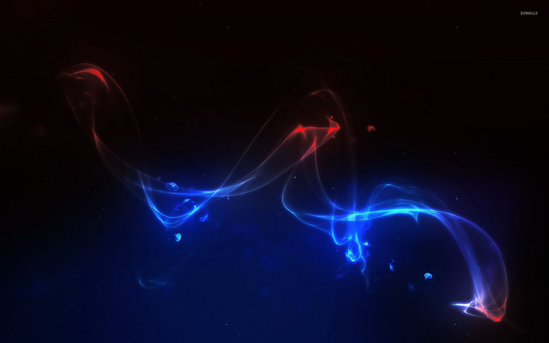 Fondo de pantalla de humo fluorescente - Fondos de pantalla abstractos - # 16647