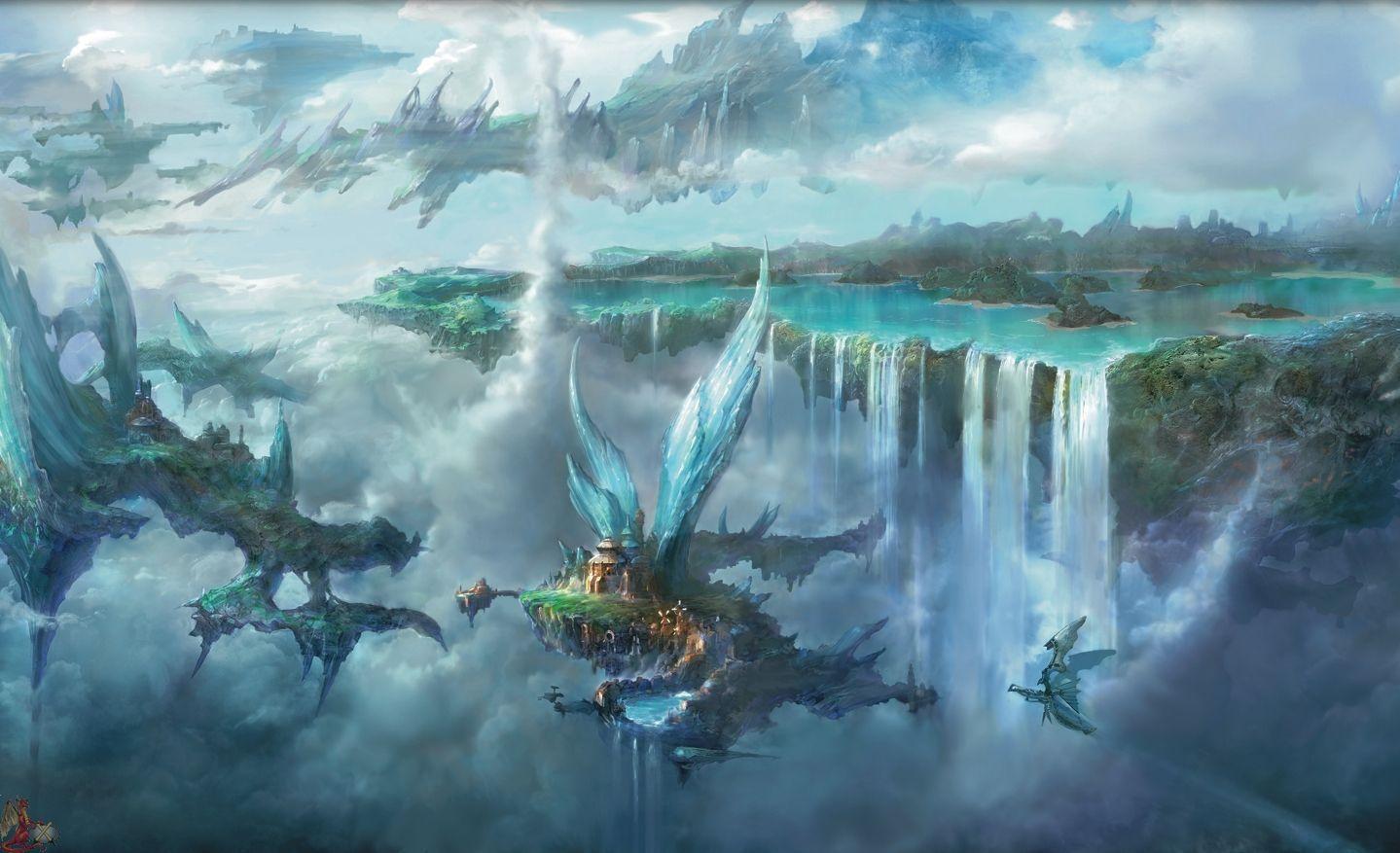 paisaje de fantasía: HD Final Fantasy Wallpapers