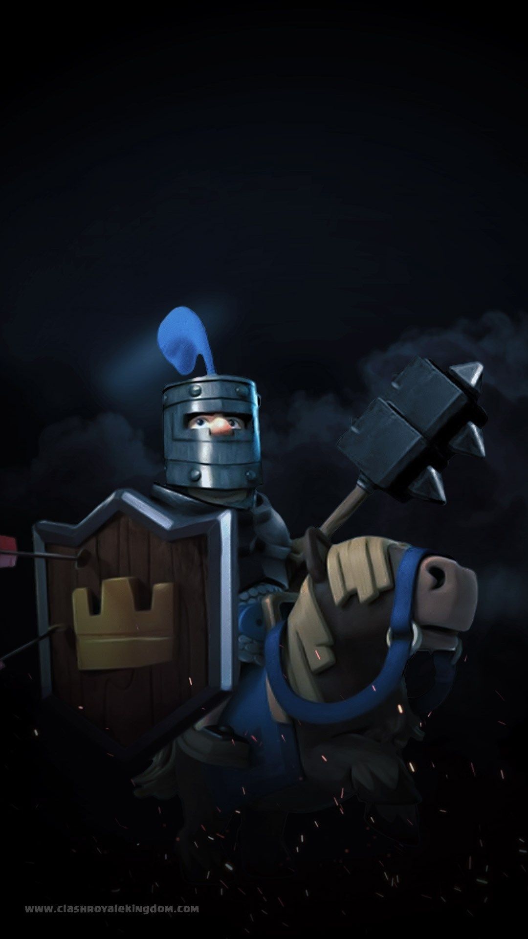 El Príncipe Oscuro Clash Royale Wallpaper - Reino Choque Real