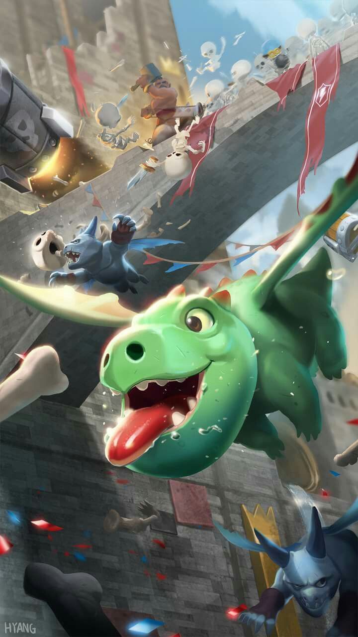 Clash Royale Wallpaper Baby Dragon (54+), Encuentra fondos de pantalla HD gratis