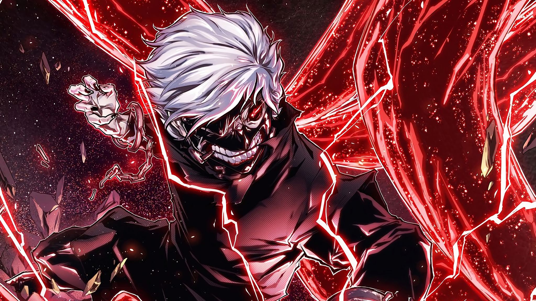2048x1152 Ken Kaneki Tokyo Ghoul 4k 2048x1152 Resolución HD 4k