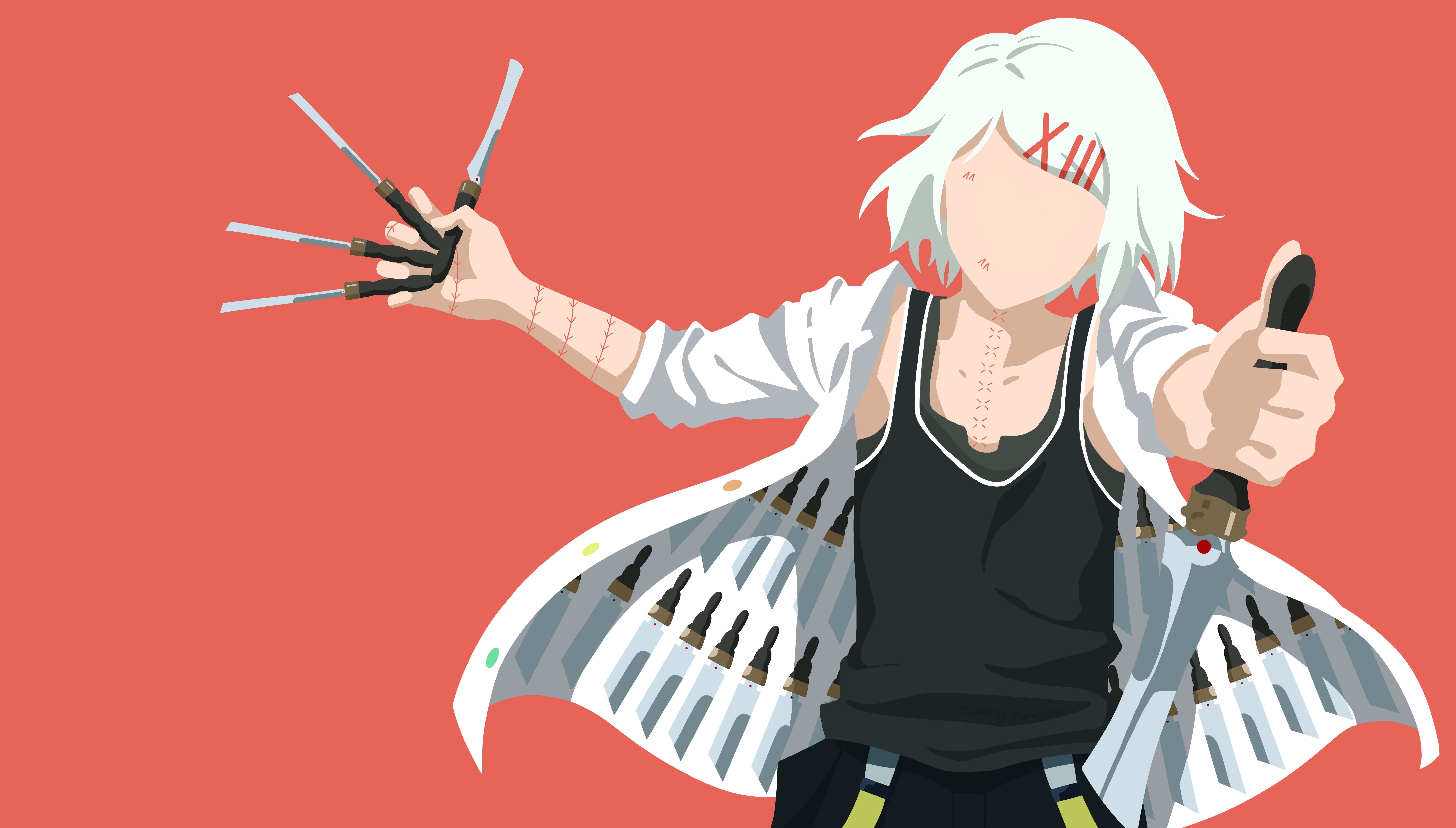 10 impresionantes fondos de pantalla de Tokyo Ghoul Minimal para tu - Minimalista