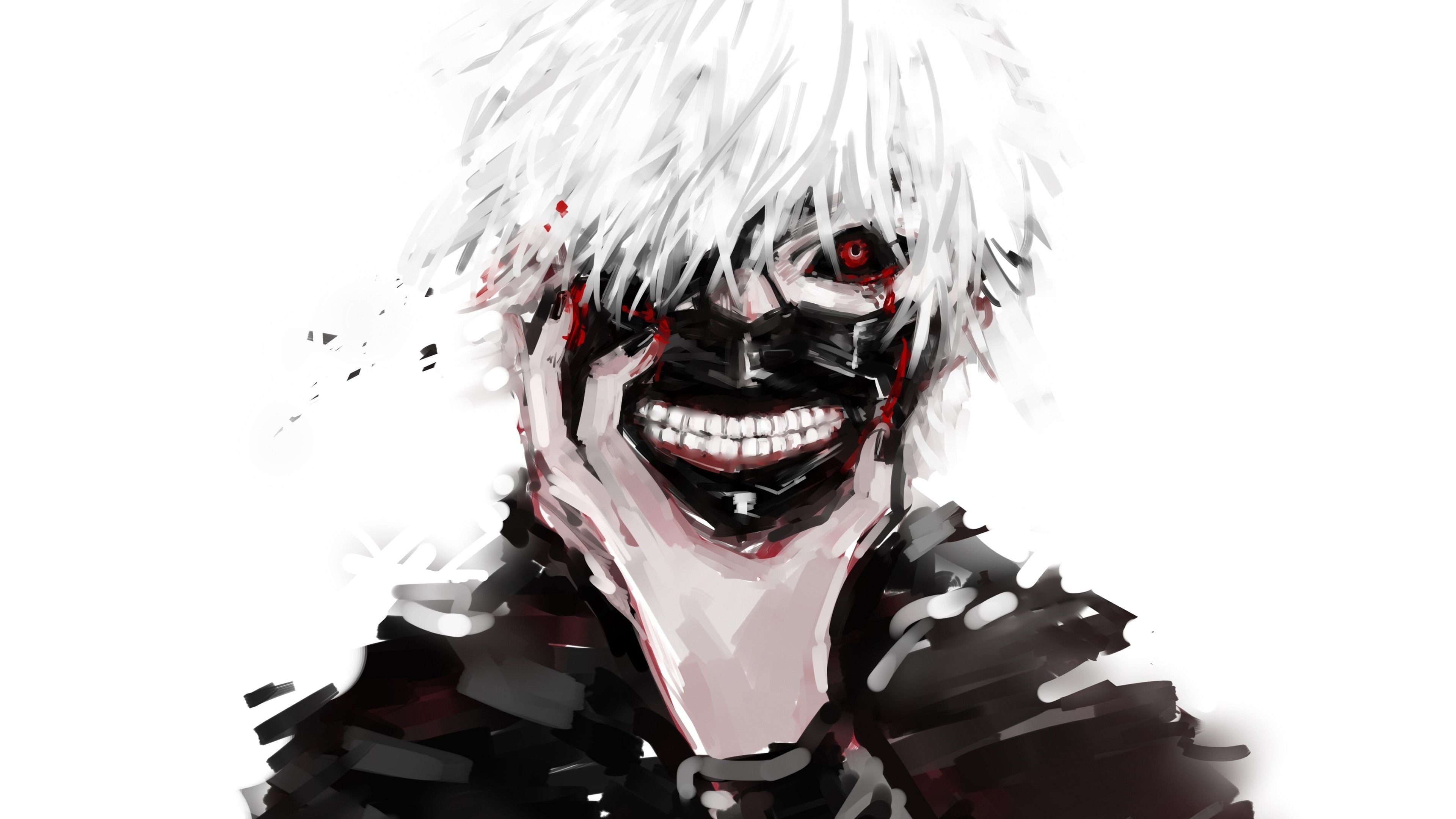 Fondo de pantalla 4k Kaneki Ken Tokyo Ghoul 4k-fondos de pantalla, fondos de pantalla de anime