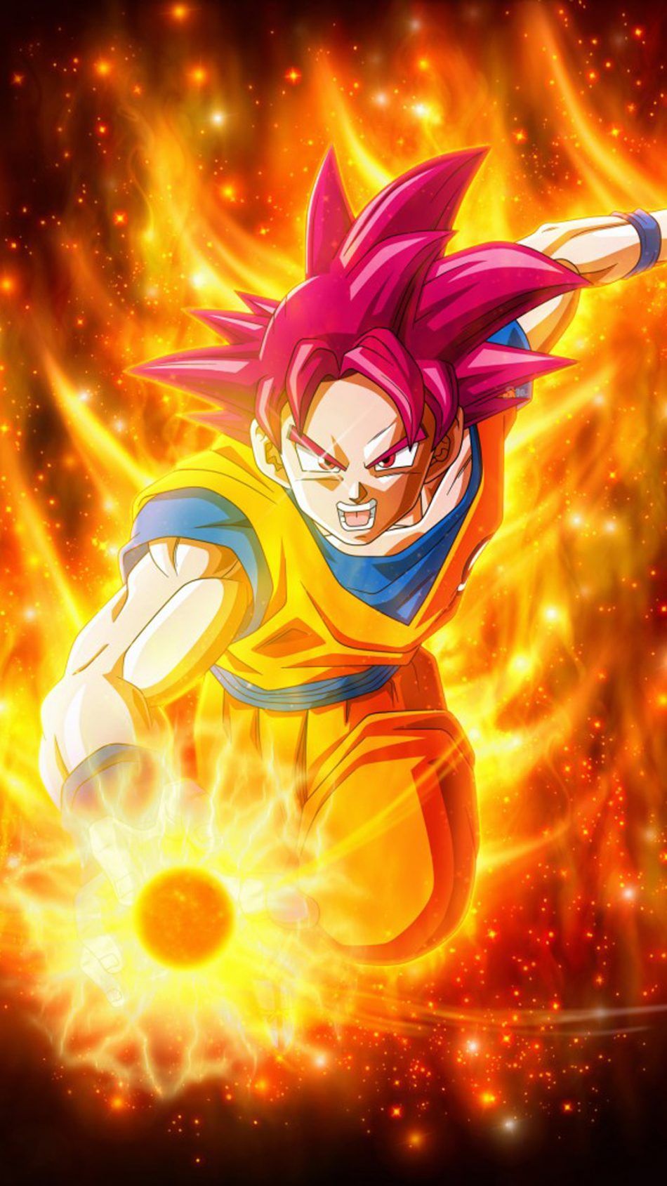 Descargar Super Saiyan God In Dragon Ball Super Free Pure 4K Ultra HD