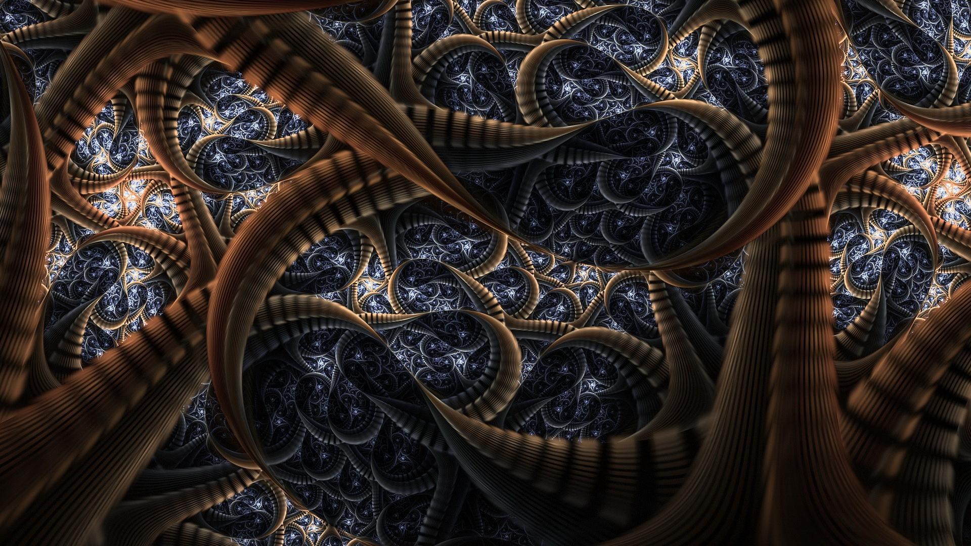 Fondo de pantalla fractal 1920x1080